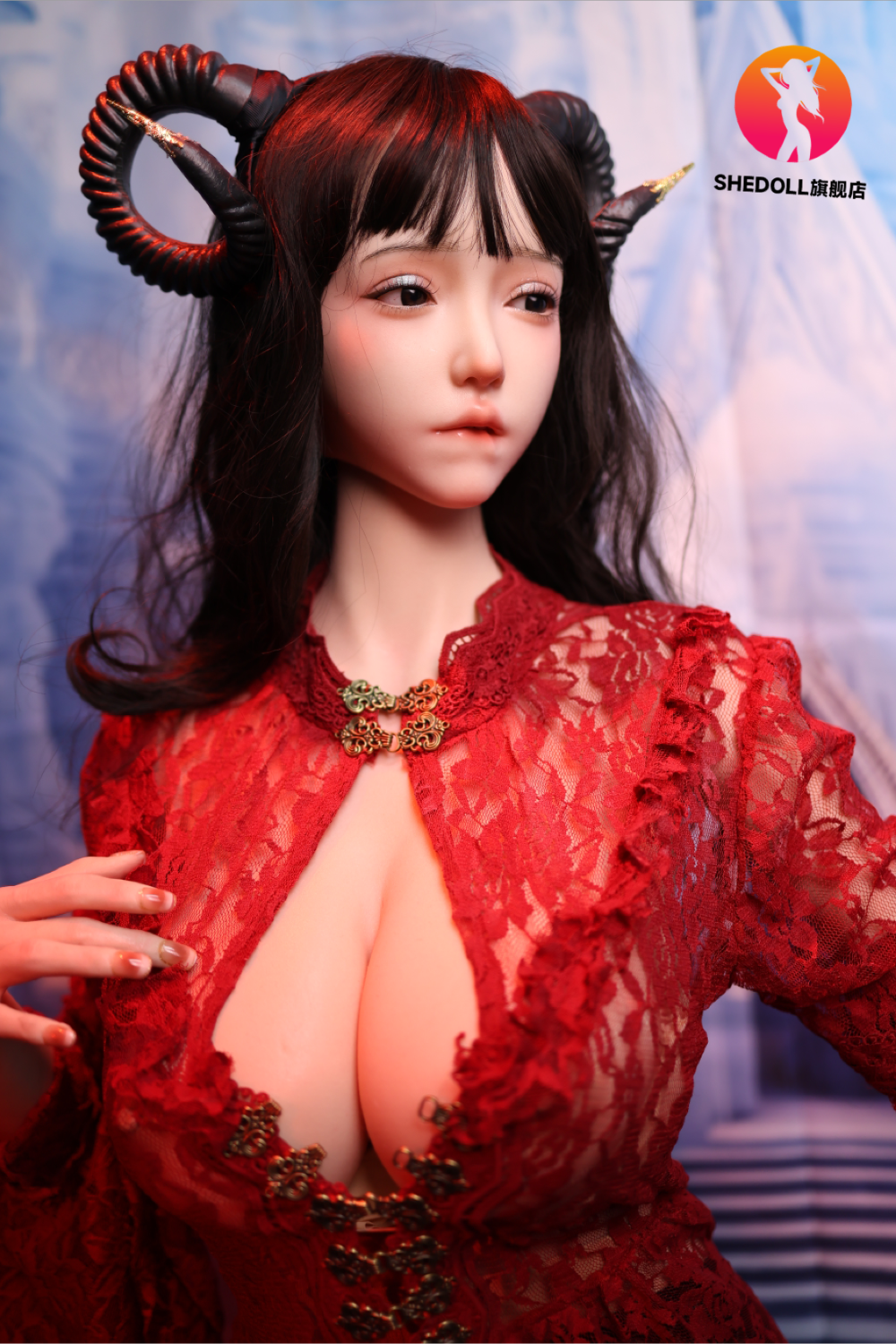 Chole Sex Doll (SHEDOLL 163 cm H-Cup #SH071 silikonas)