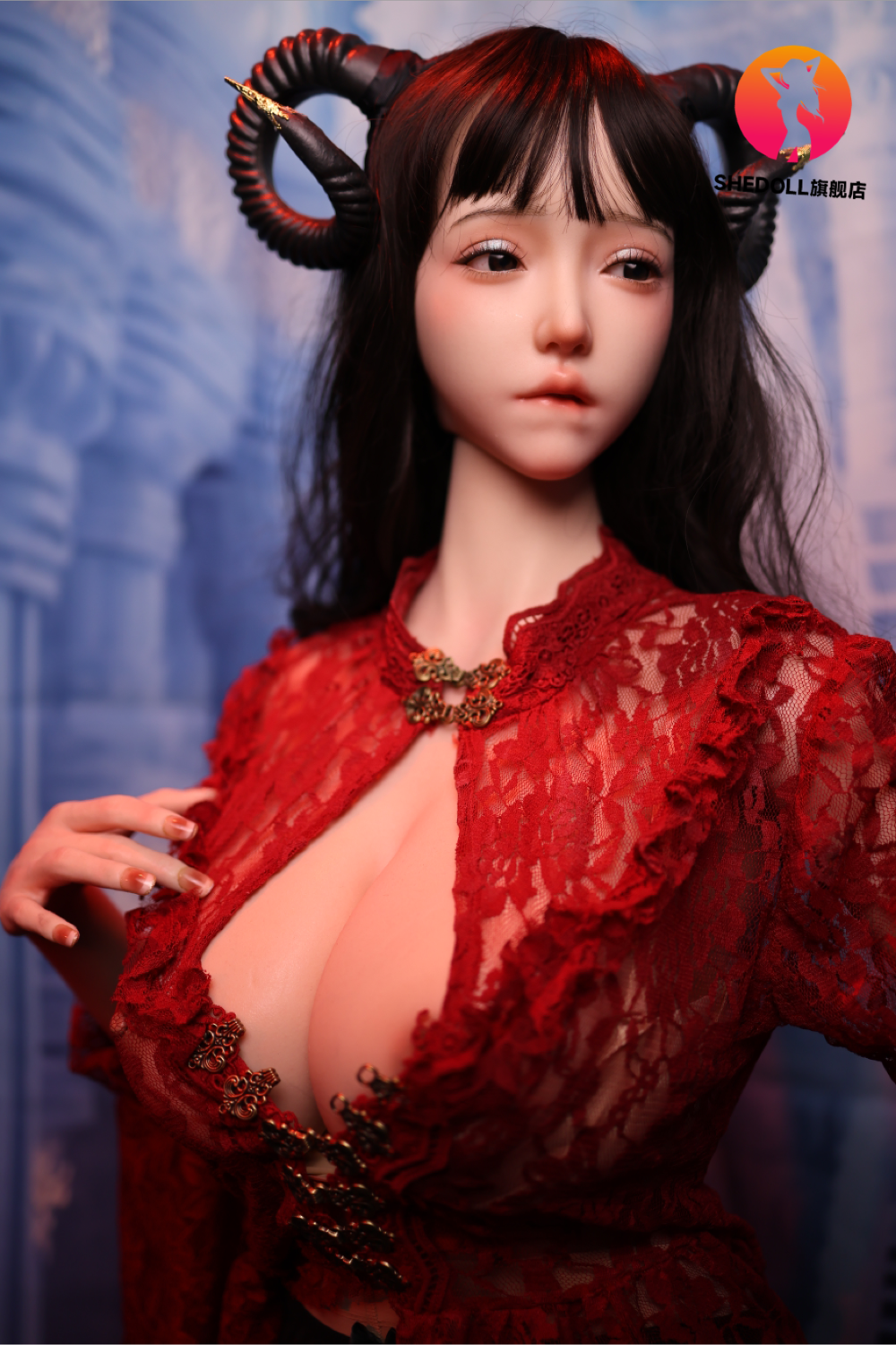 Chole Sex Doll (SHEDOLL 163 cm H-Cup #SH071 silikonas)