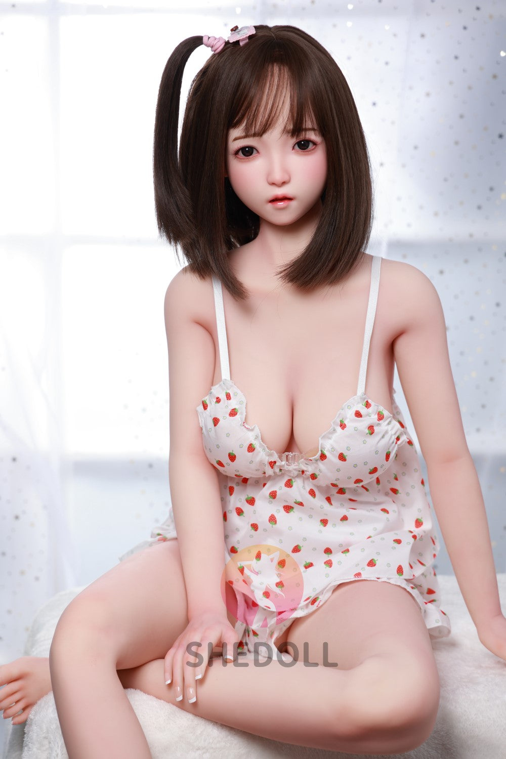 Candy Sex Doll (SHEDOLL 148 cm D puodelis # SH077 2.0 TPE + silikonas)