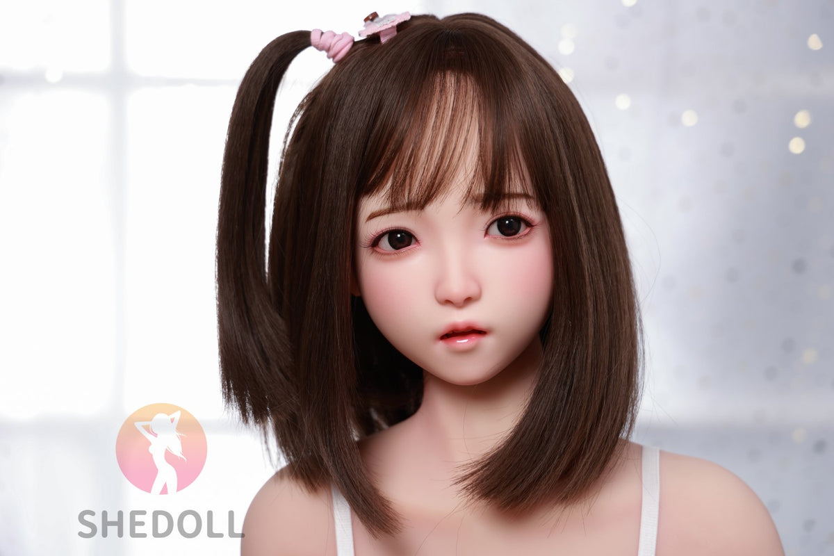 Candy Sex Doll (SHEDOLL 148 cm D puodelis # SH077 2.0 TPE + silikonas)