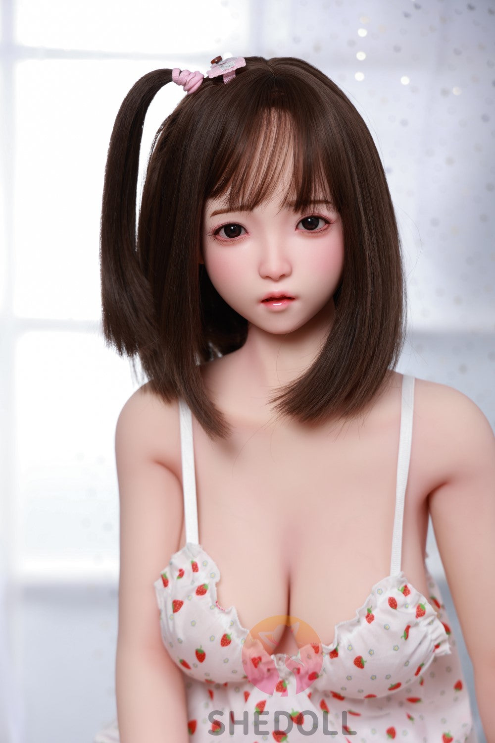 Candy Sex Doll (SHEDOLL 148 cm D puodelis # SH077 2.0 TPE + silikonas)