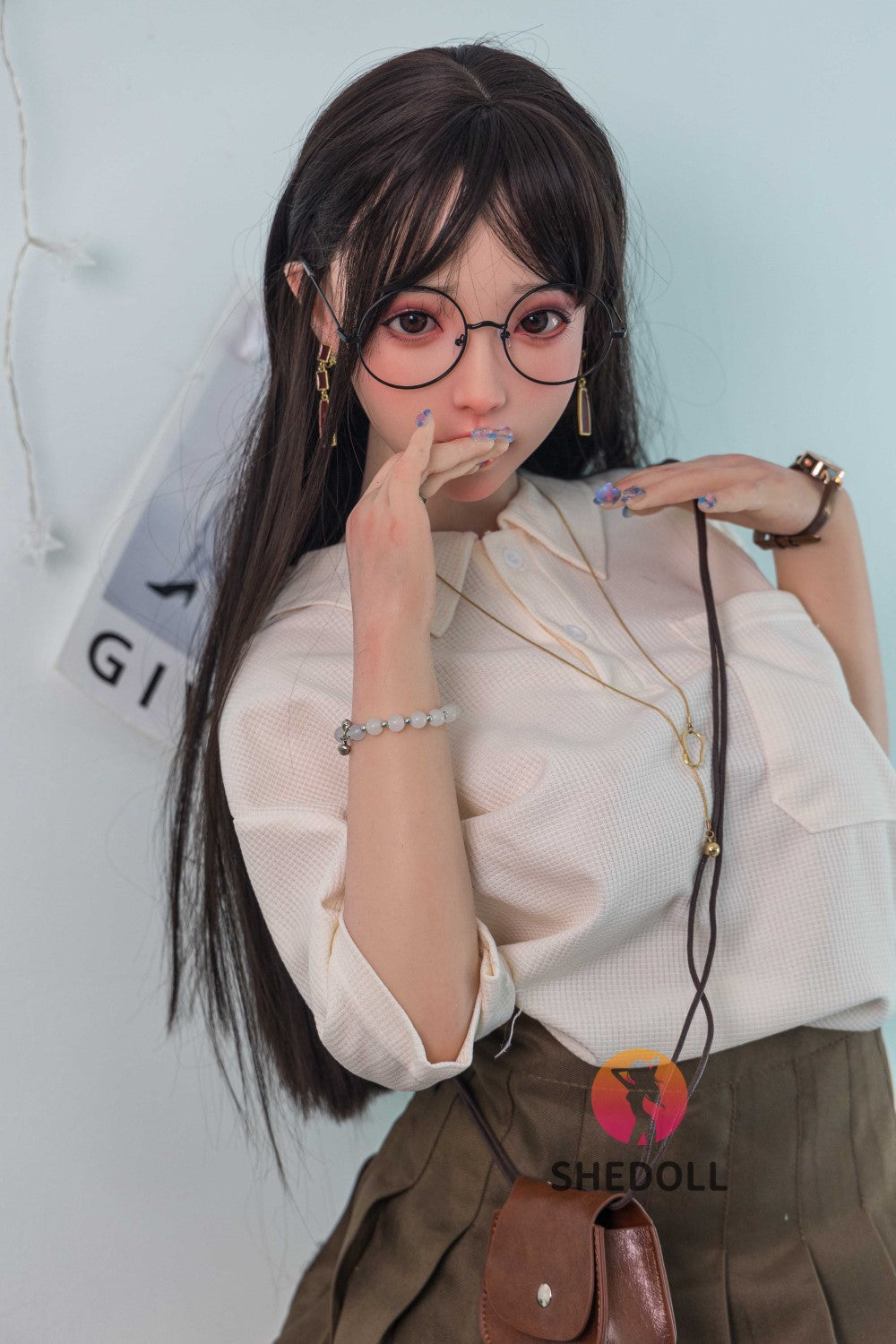 Roy Sex Doll (SHEDOLL 148 cm D puodelis #SH078 2.0 silikonas)