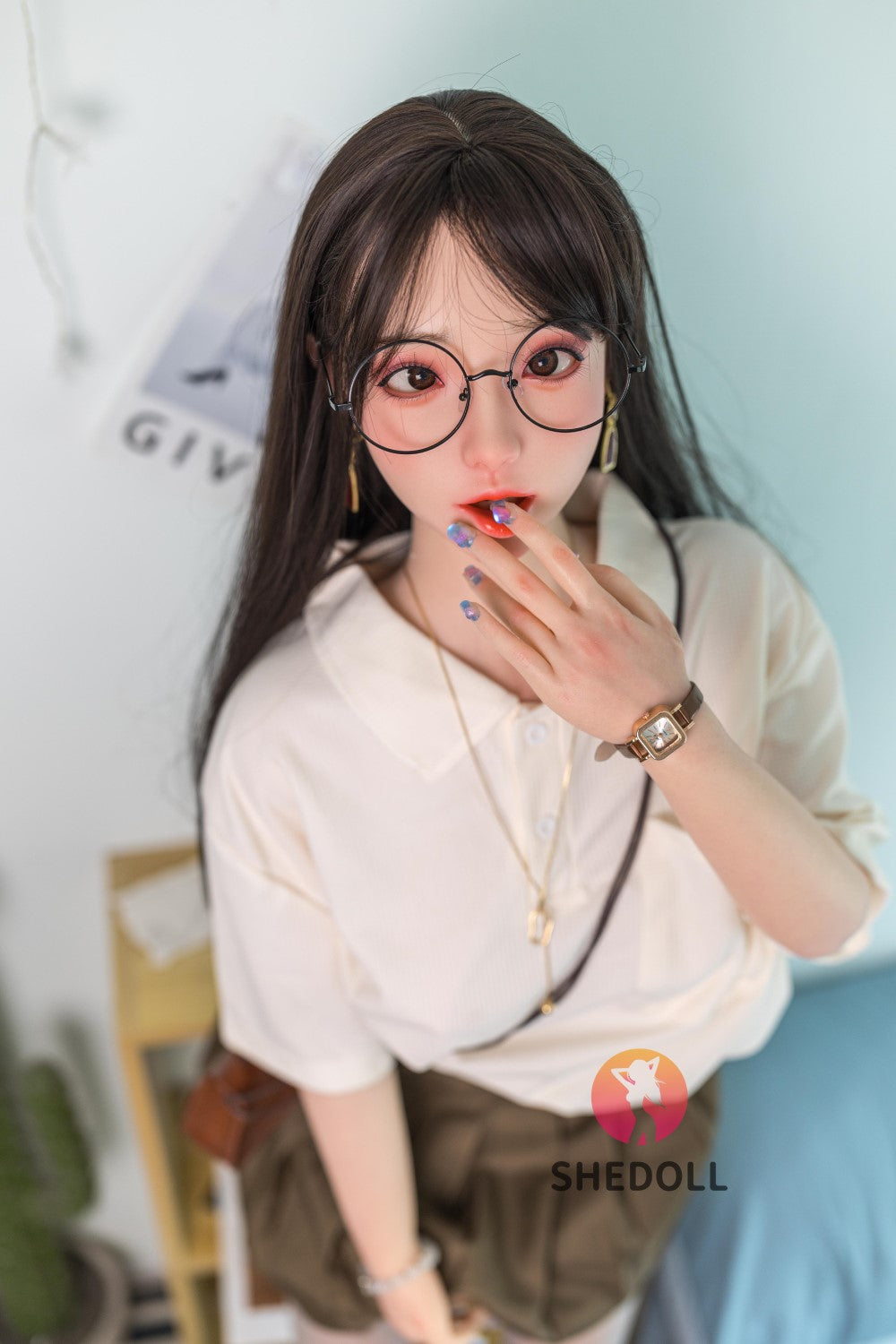 Roy Sex Doll (SHEDOLL 148 cm D puodelis #SH078 2.0 silikonas)