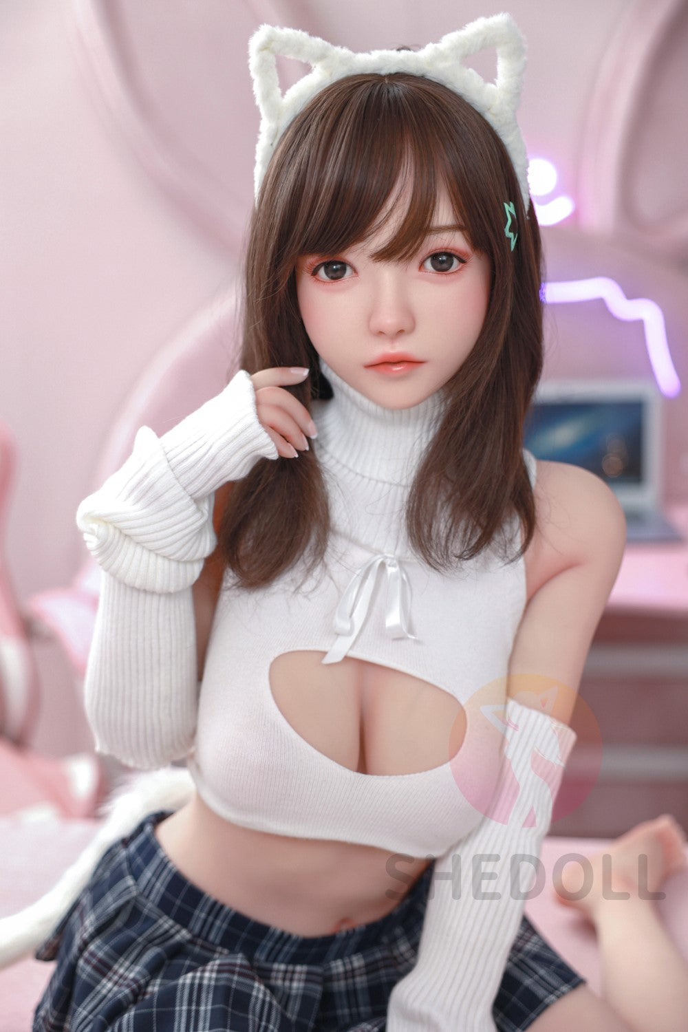 Roy Sex Doll (SHEDOLL 148 cm D puodelis #SH079 silikonas)