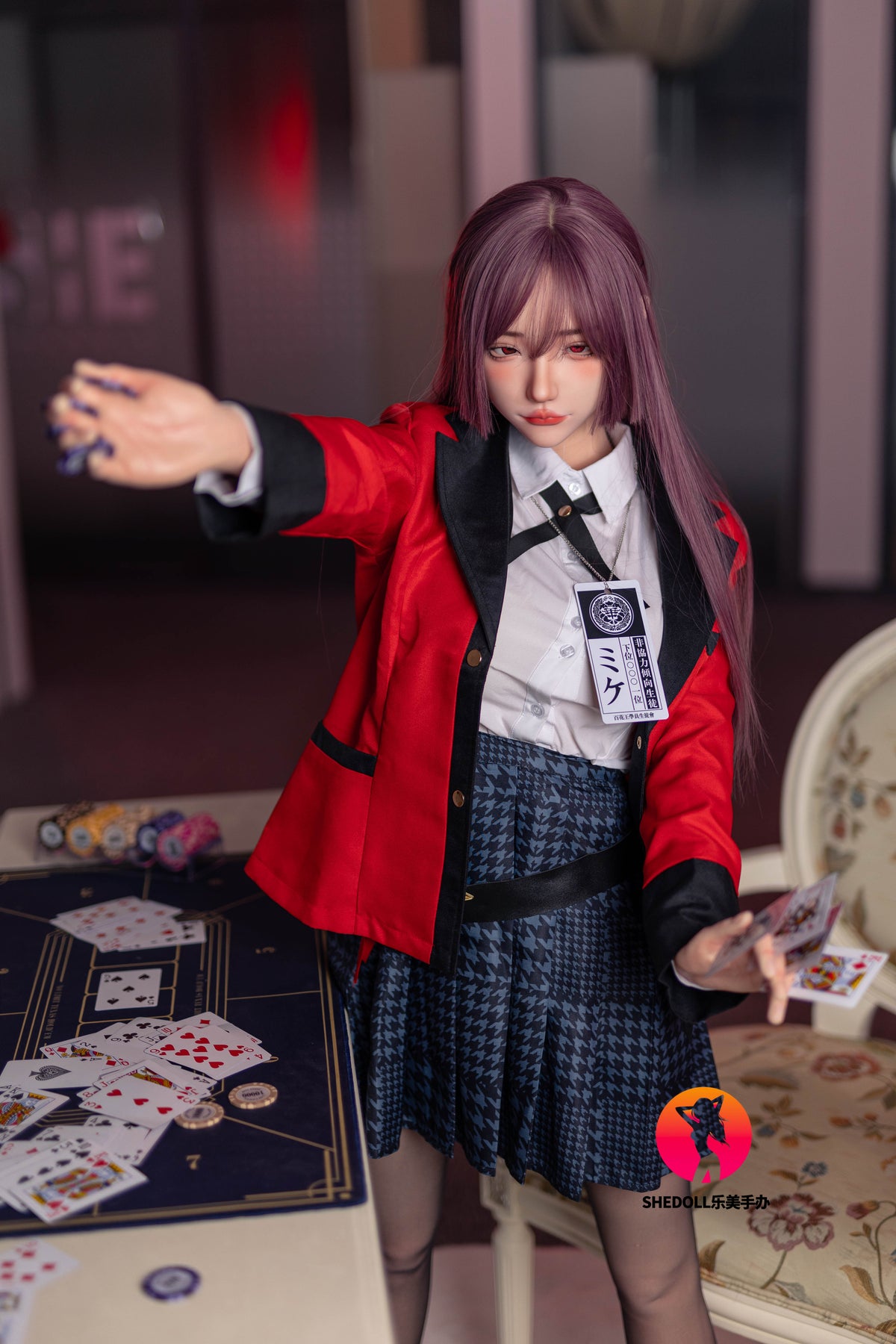 Yumeko Jabami sekso lėlė (SHEDOLL 158 cm C-Cup #SH083 2.0 silikonas)