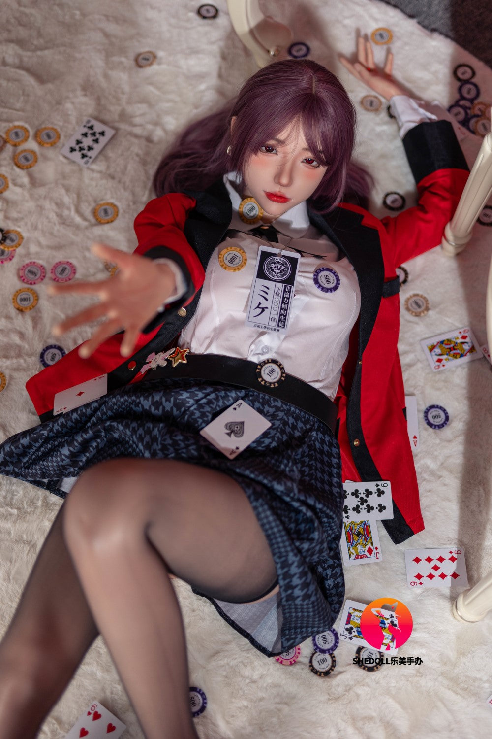 Yumeko Jabami sekso lėlė (SHEDOLL 158 cm C-Cup #SH083 2.0 silikonas)