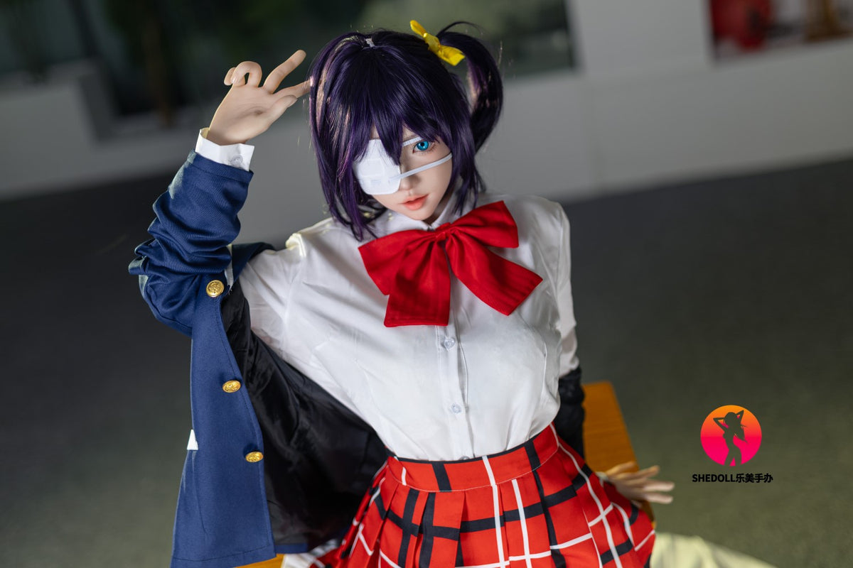 Sekso lėlė Rikka Takanashi (SHEDOLL 156 cm E-puodelis #SH084 2.0 TPE + silikonas)