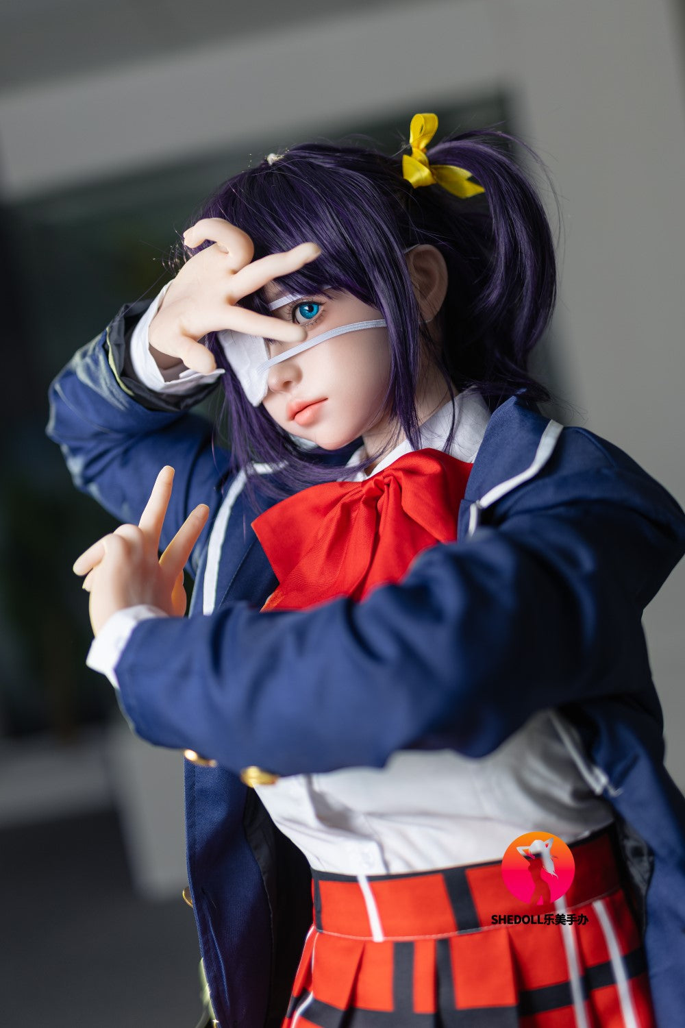 Sekso lėlė Rikka Takanashi (SHEDOLL 156 cm E-puodelis #SH084 2.0 TPE + silikonas)
