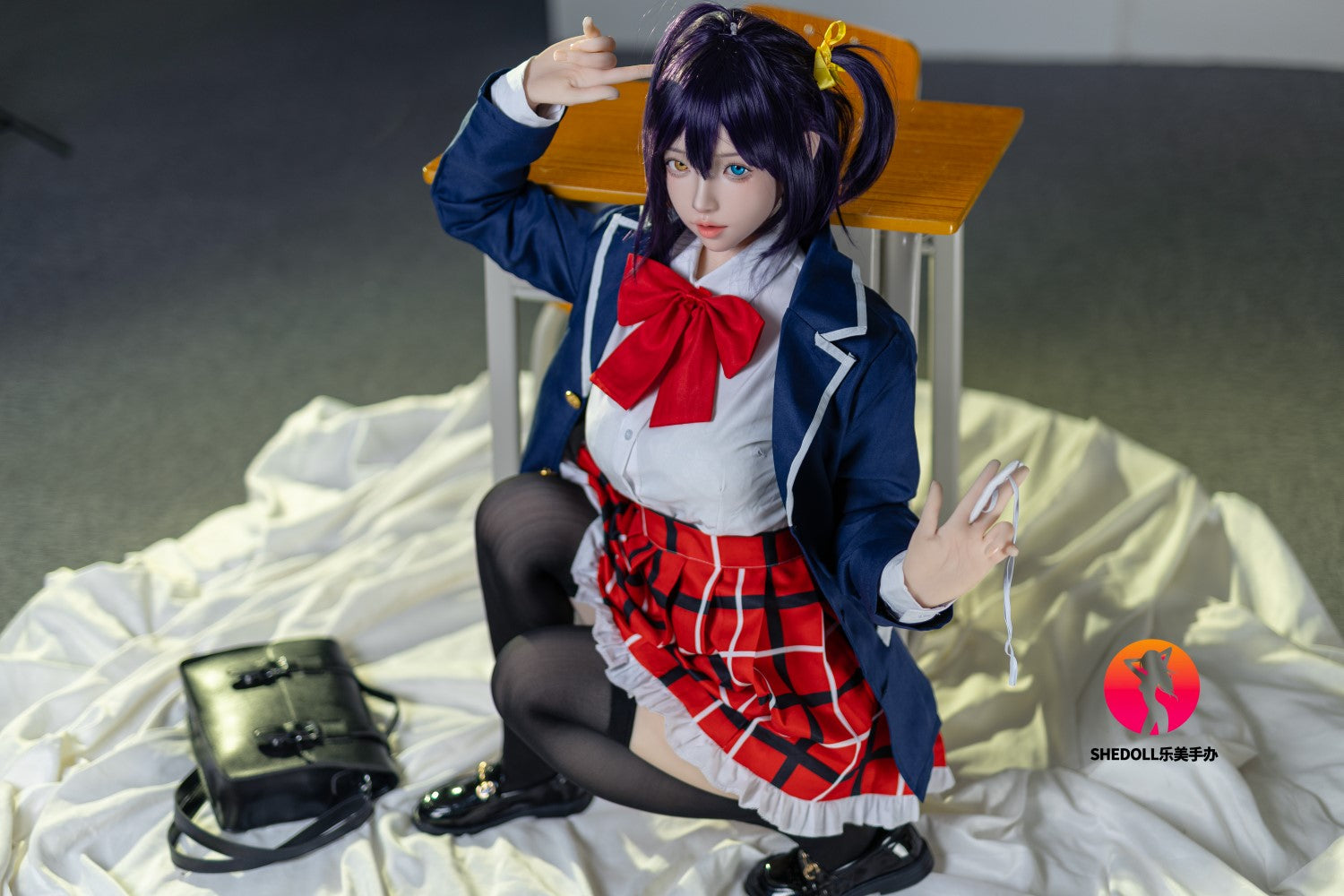 Sekso lėlė Rikka Takanashi (SHEDOLL 156 cm E-puodelis #SH084 2.0 TPE + silikonas)
