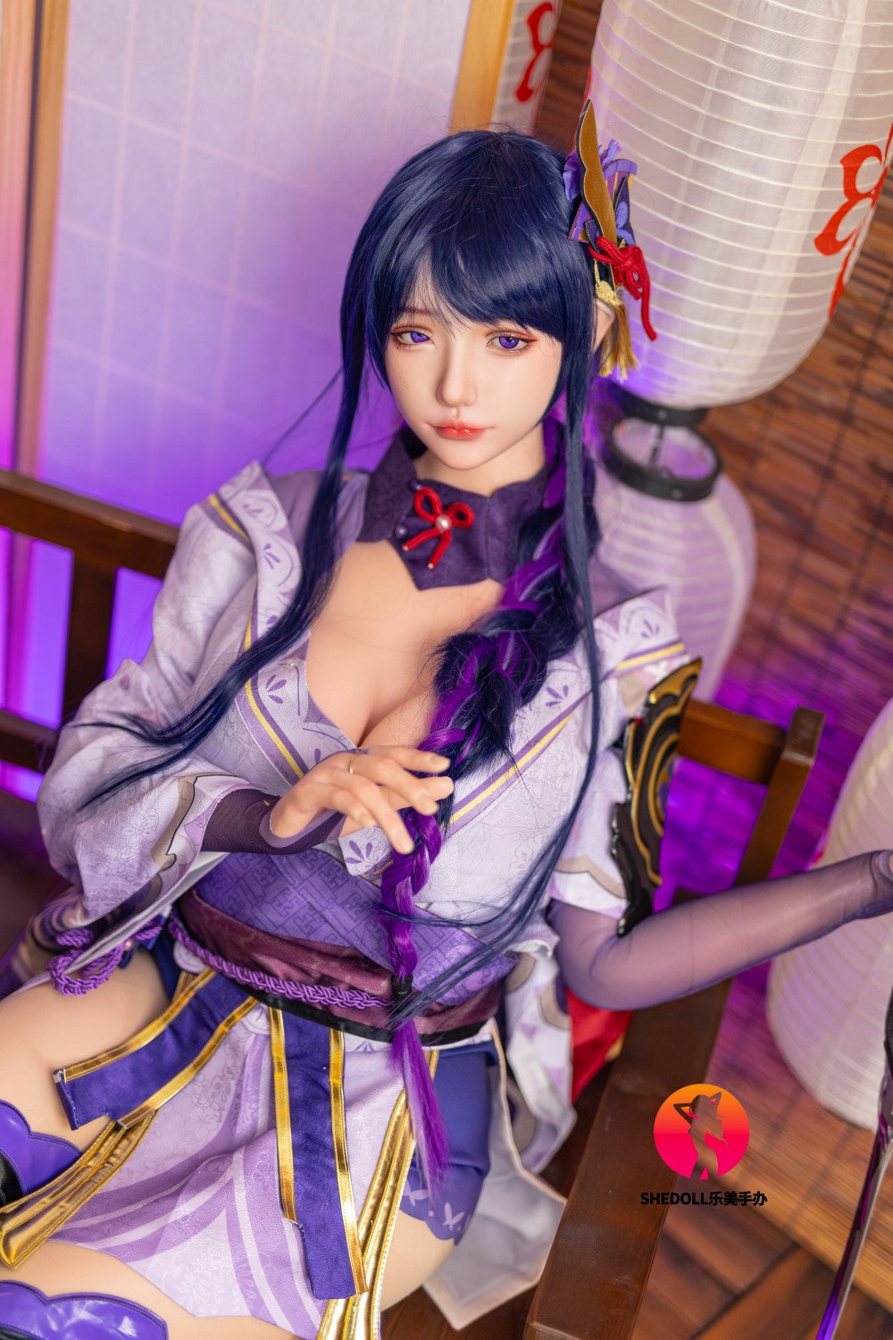 Raiden Ei Sex Doll (SHEDOLL 165 cm E-Cup #SH085 2.0 silikonas)