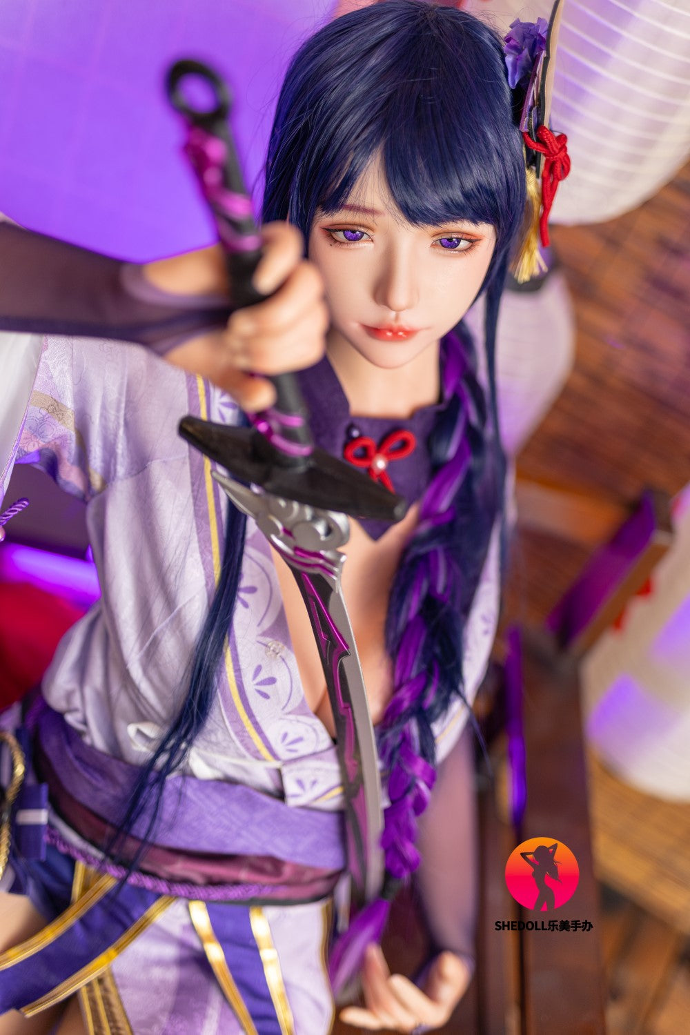 Raiden Ei Sex Doll (SHEDOLL 165 cm E-Cup #SH085 2.0 silikonas)