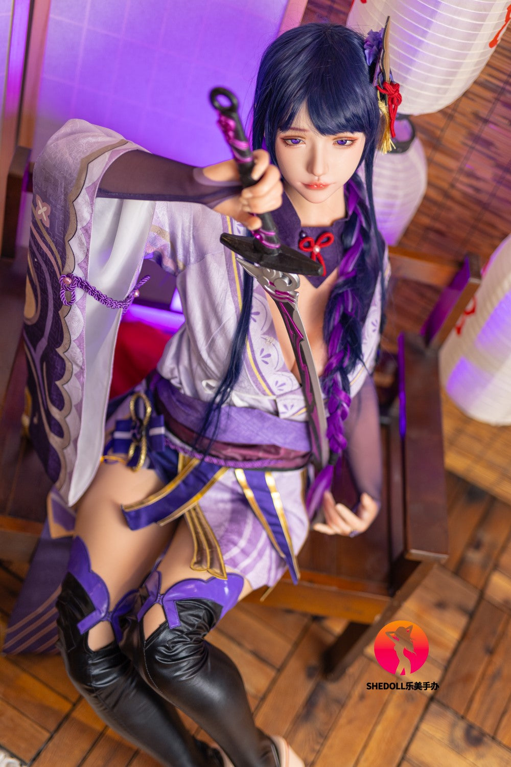 Raiden Ei Sex Doll (SHEDOLL 165 cm E-Cup #SH085 2.0 silikonas)