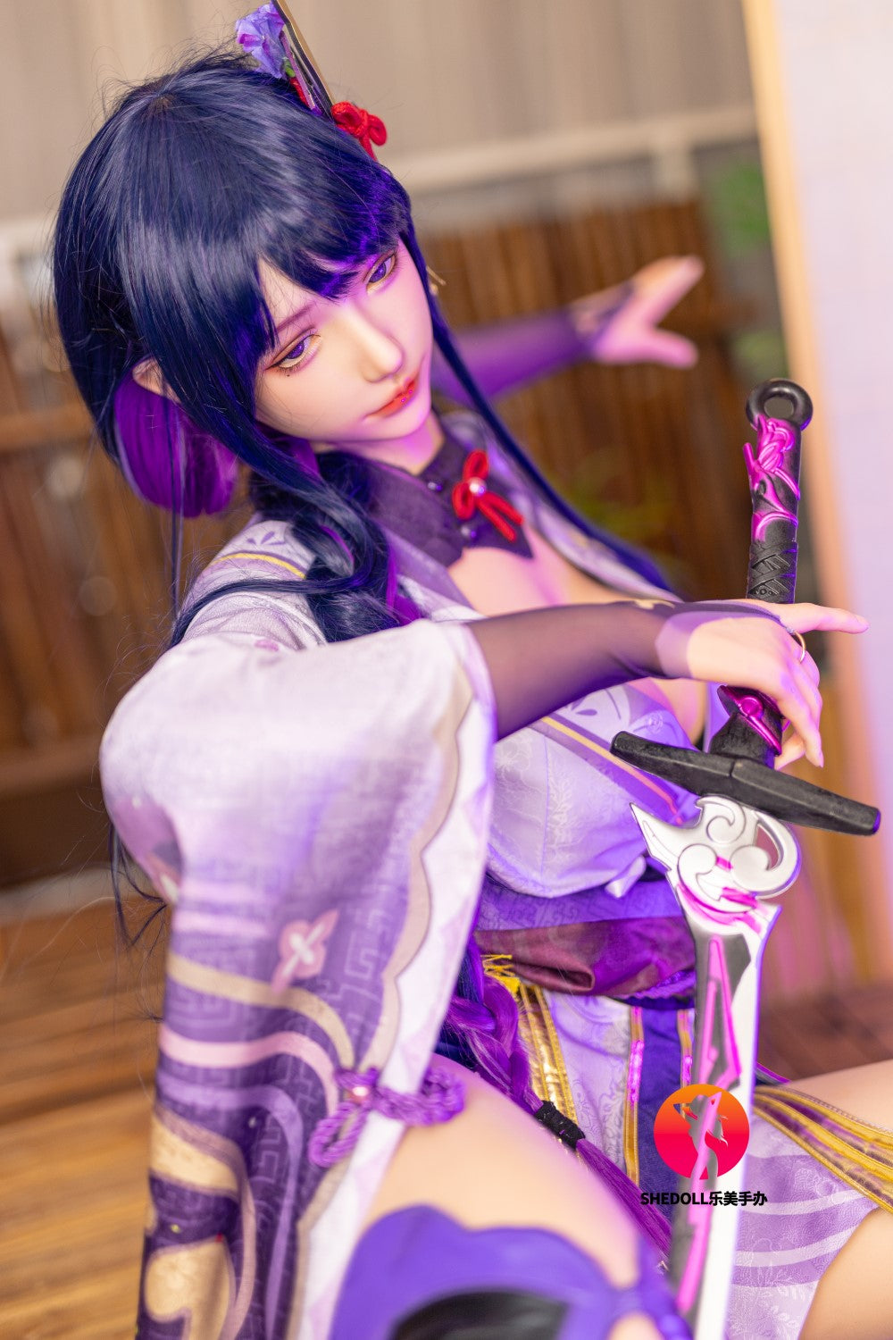 Raiden Ei Sex Doll (SHEDOLL 165 cm E-Cup #SH085 2.0 silikonas)