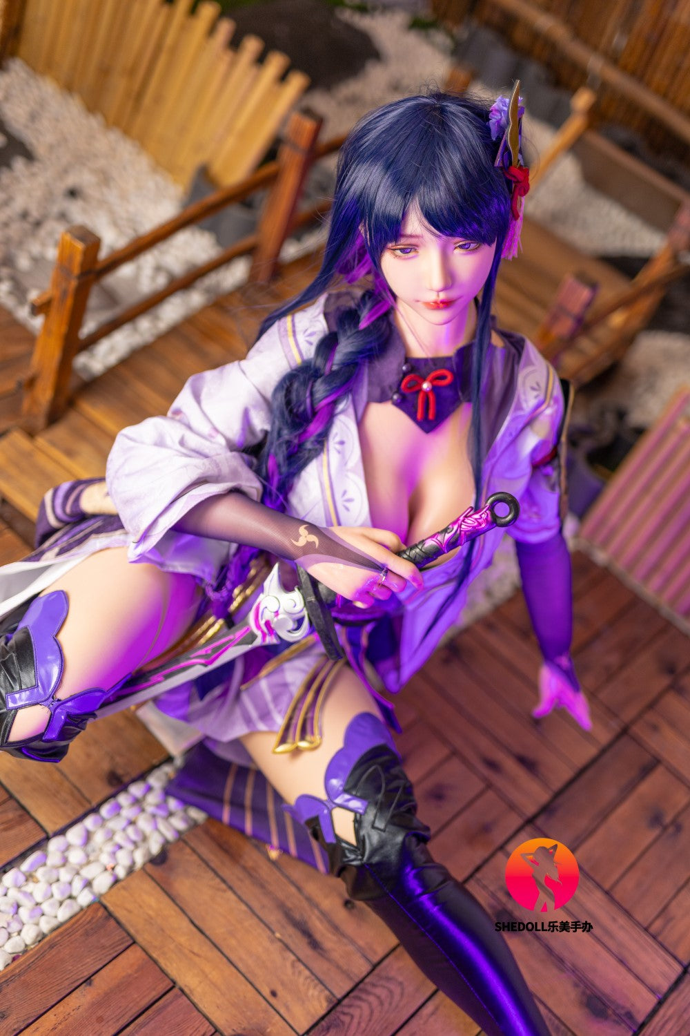 Raiden Ei Sex Doll (SHEDOLL 165 cm E-Cup #SH085 2.0 silikonas)