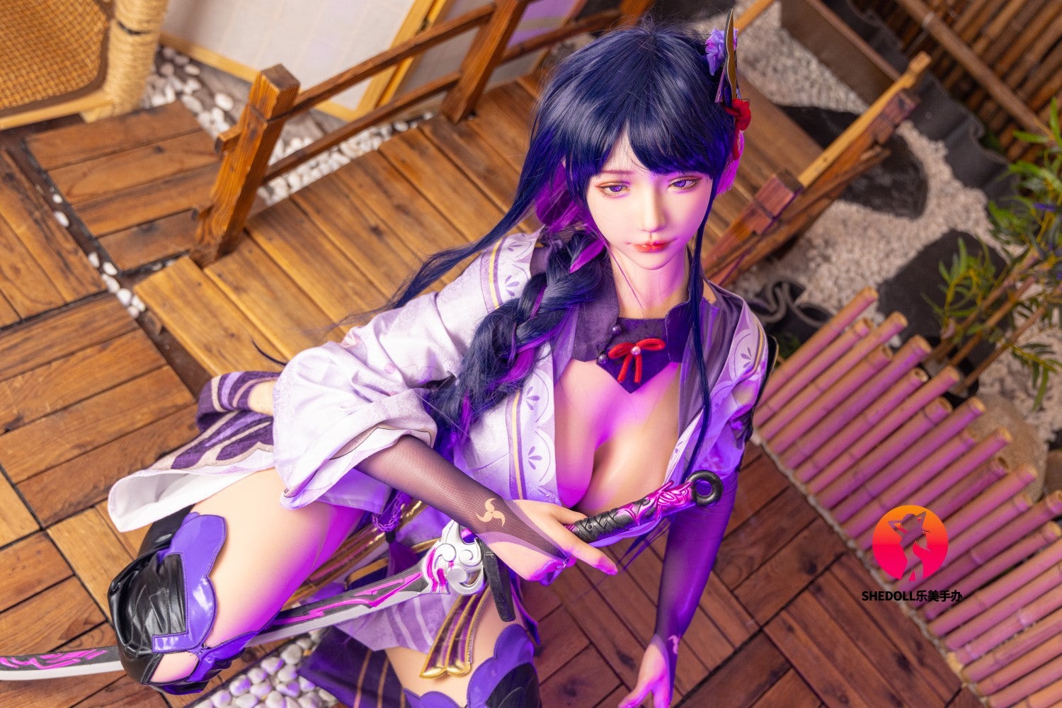 Raiden Ei Sex Doll (SHEDOLL 165 cm E-Cup #SH085 2.0 silikonas)