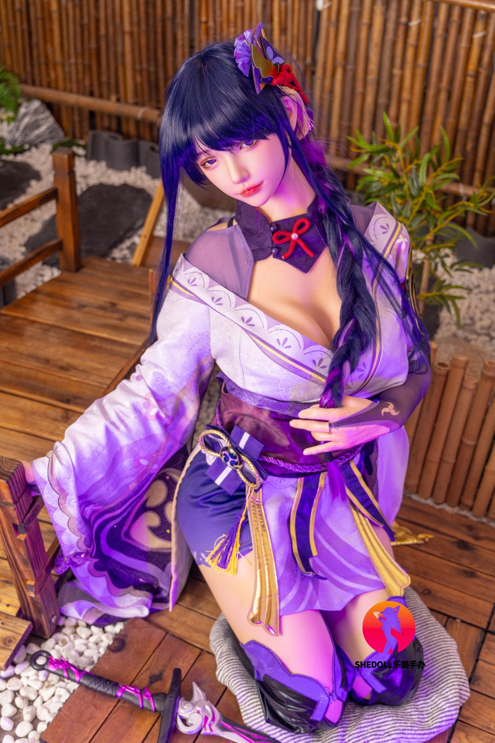Raiden Ei Sex Doll (SHEDOLL 165 cm E-Cup #SH085 2.0 silikonas)
