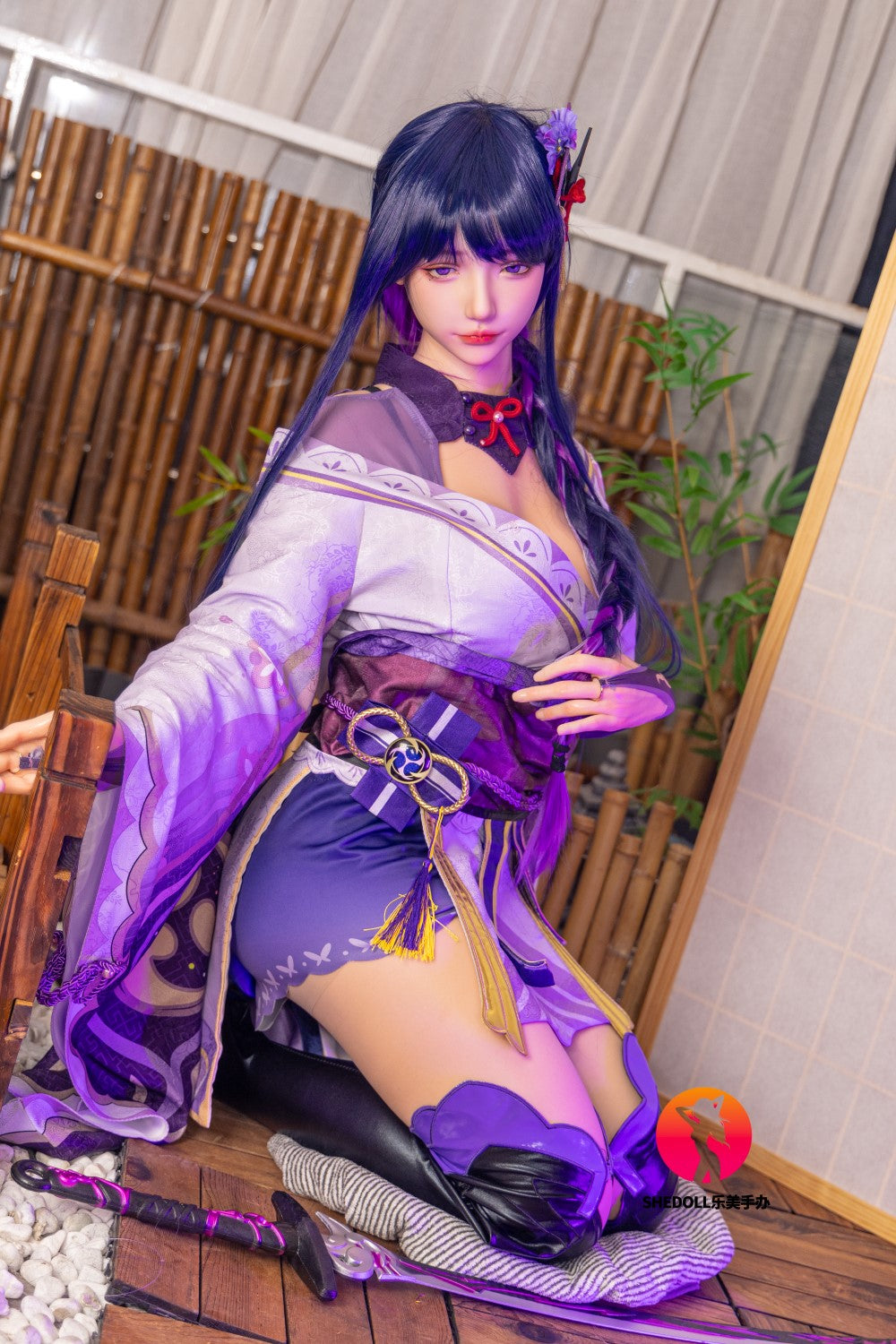 Raiden Ei Sex Doll (SHEDOLL 165 cm E-Cup #SH085 2.0 silikonas)