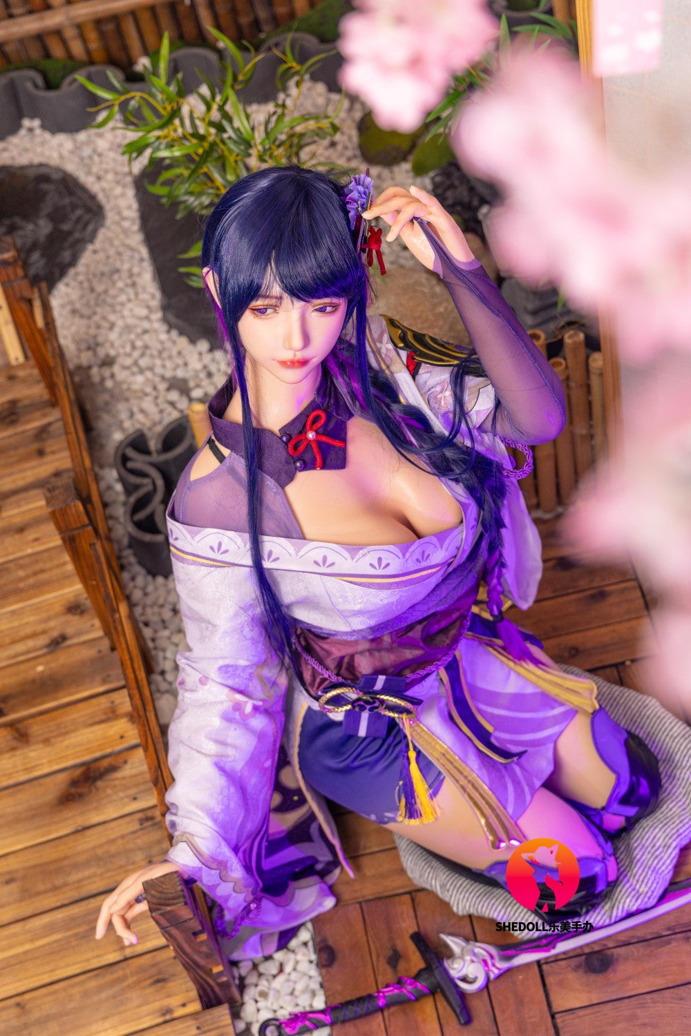Raiden Ei Sex Doll (SHEDOLL 165 cm E-Cup #SH085 2.0 silikonas)