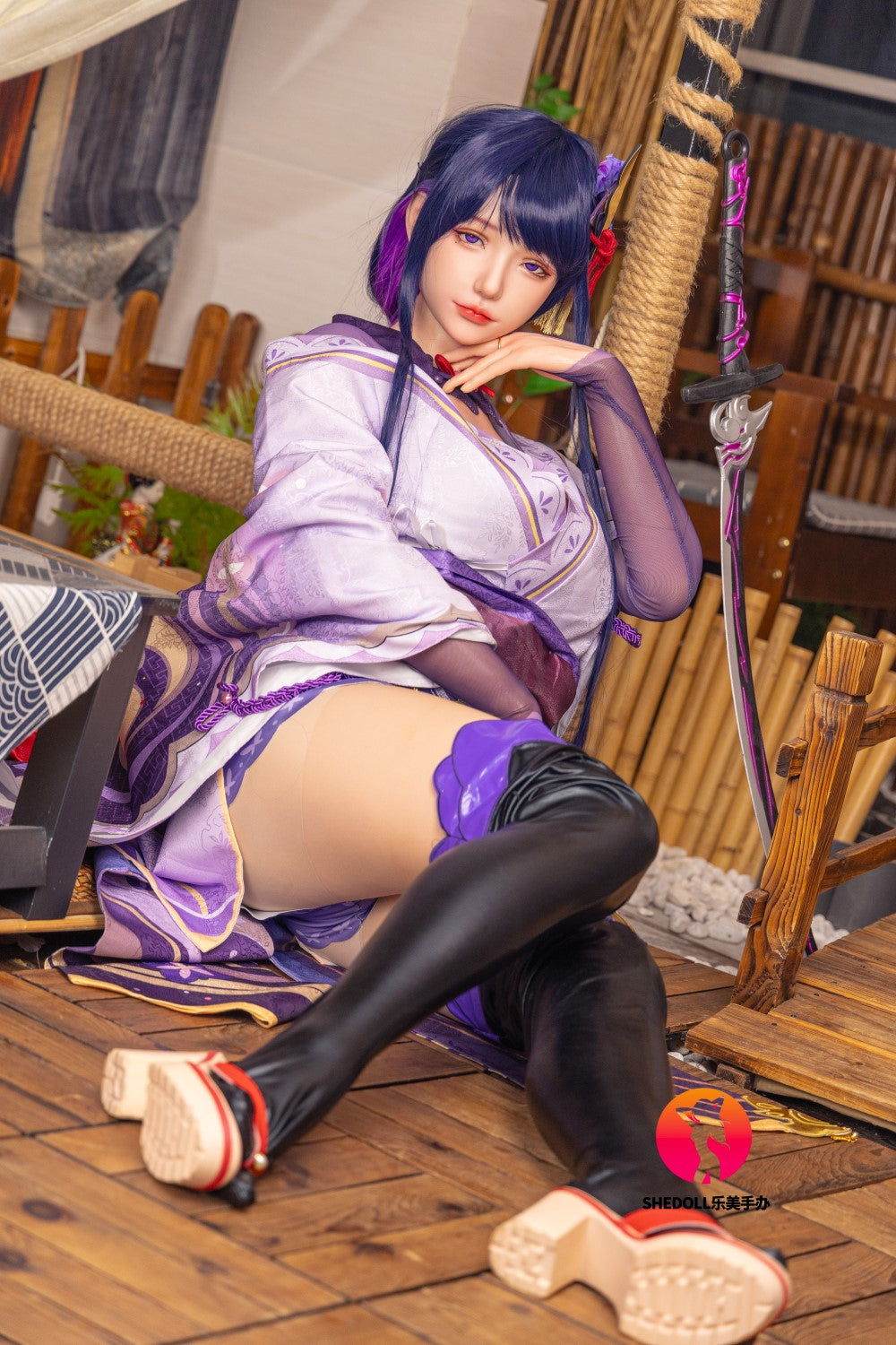 Raiden Ei Sex Doll (SHEDOLL 165 cm E-Cup #SH085 2.0 silikonas)