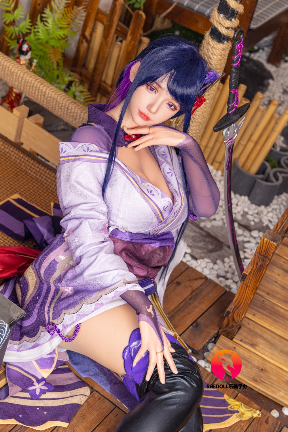Raiden Ei Sex Doll (SHEDOLL 165 cm E-Cup #SH085 2.0 silikonas)