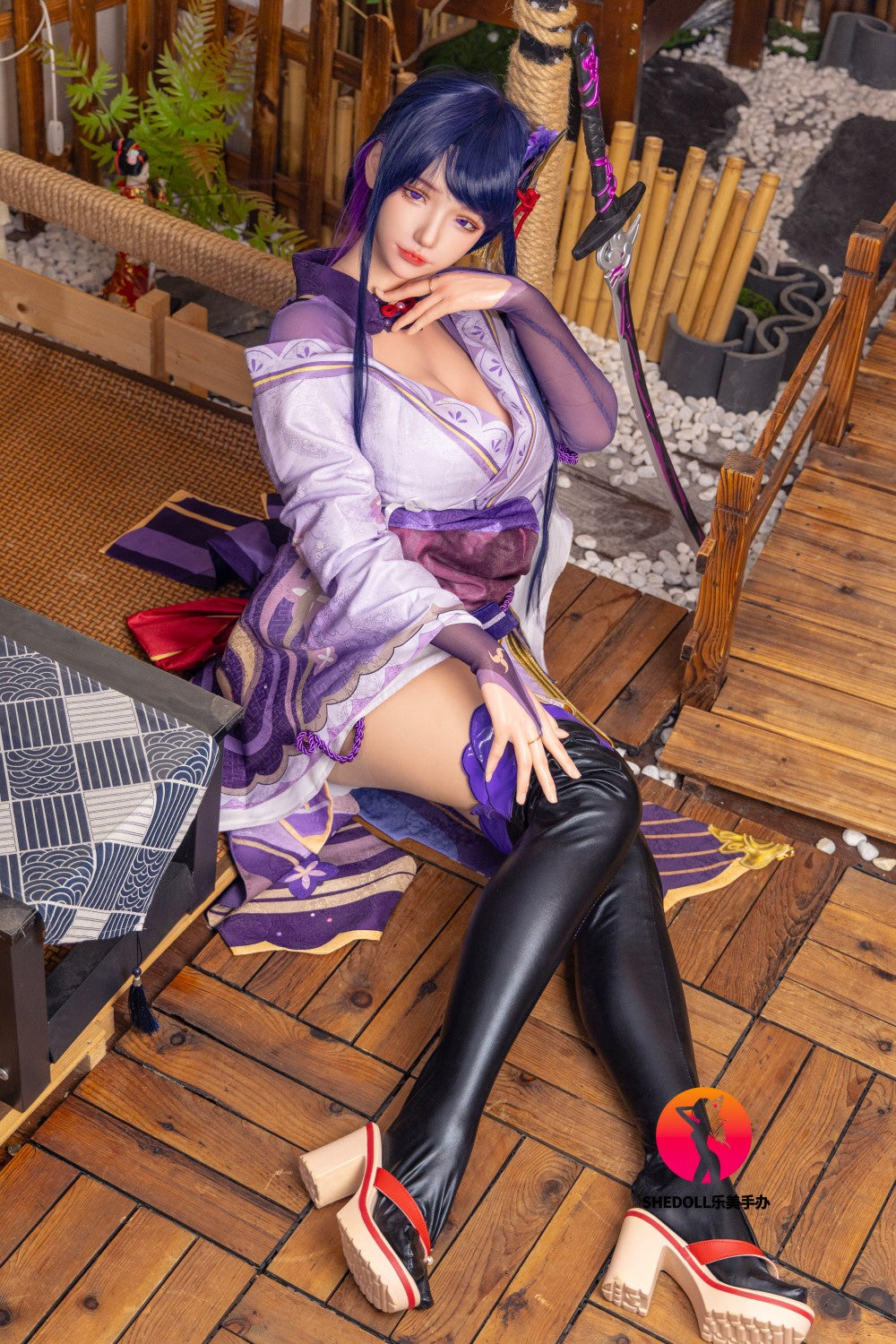 Raiden Ei Sex Doll (SHEDOLL 165 cm E-Cup #SH085 2.0 silikonas)