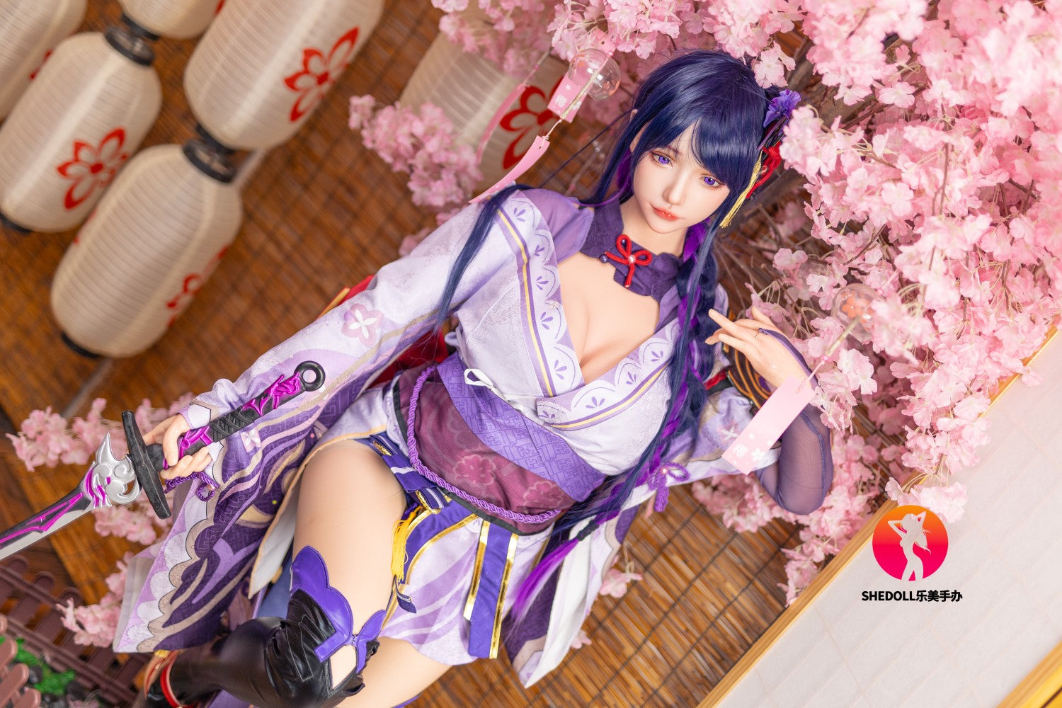 Raiden Ei Sex Doll (SHEDOLL 165 cm E-Cup #SH085 2.0 silikonas)