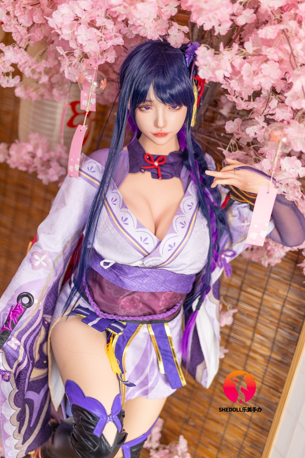 Raiden Ei Sex Doll (SHEDOLL 165 cm E-Cup #SH085 2.0 silikonas)
