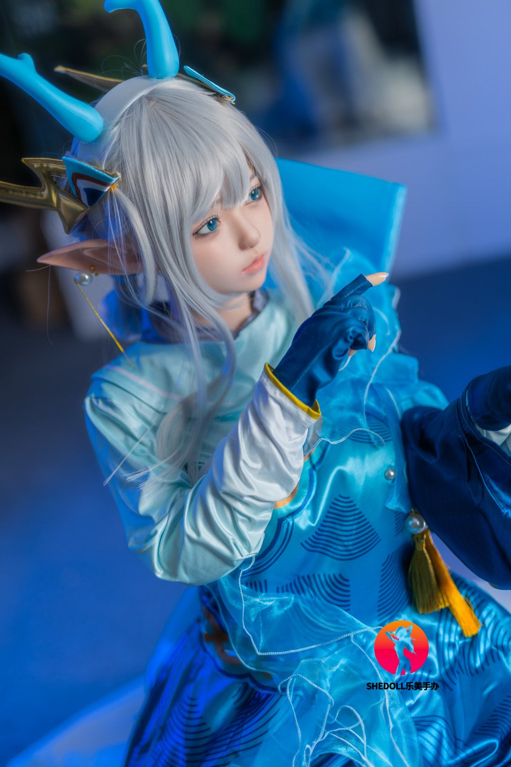 Aileen Sex Doll (SHEDOLL 148 cm D-Cup #SH087 2.0 silikonas)