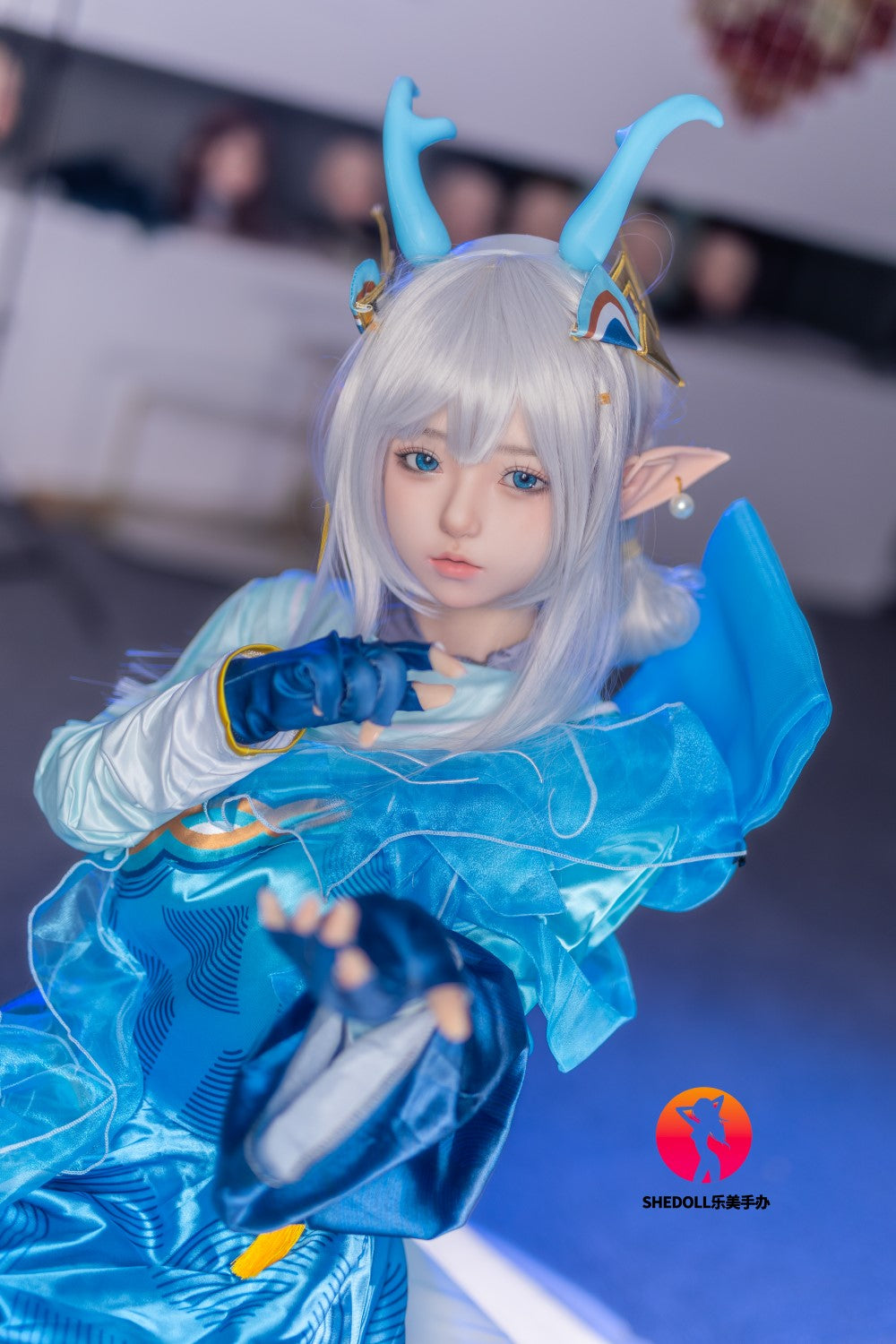 Aileen Sex Doll (SHEDOLL 148 cm D-Cup #SH087 2.0 silikonas)