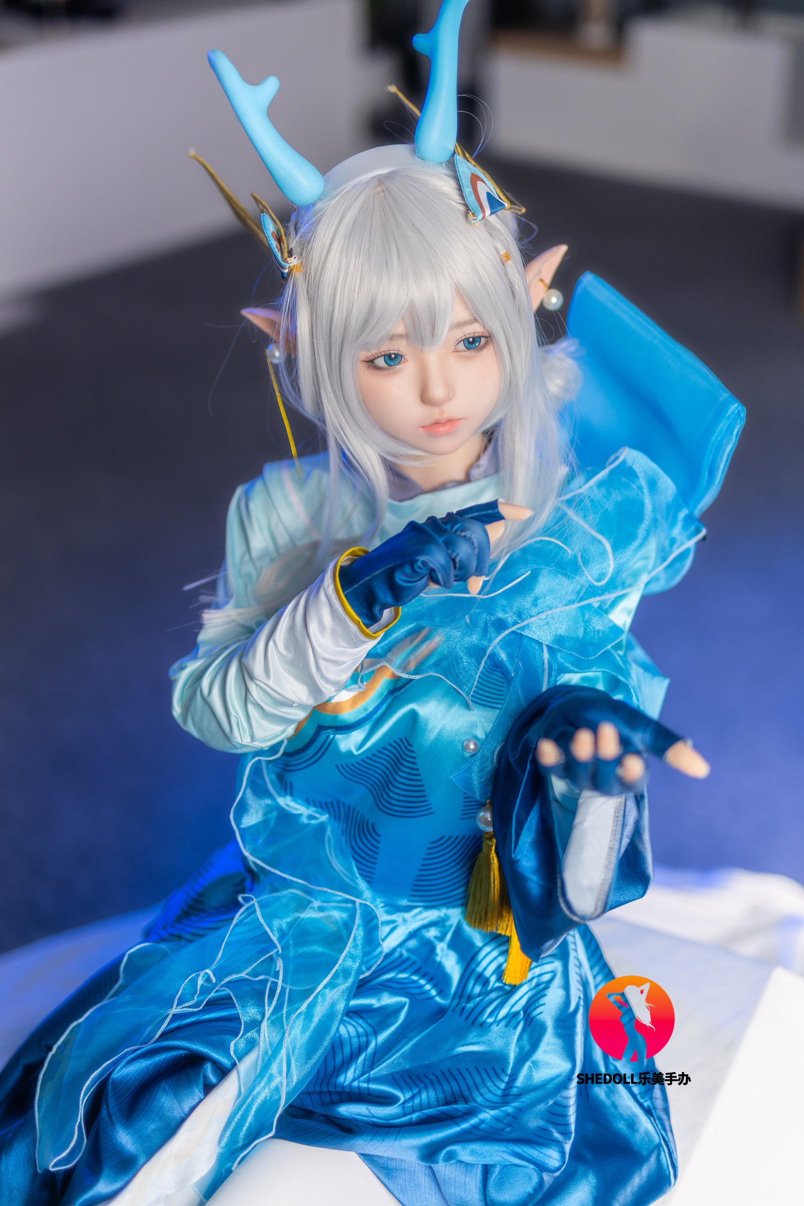 Aileen Sex Doll (SHEDOLL 148 cm D-Cup #SH087 2.0 silikonas)