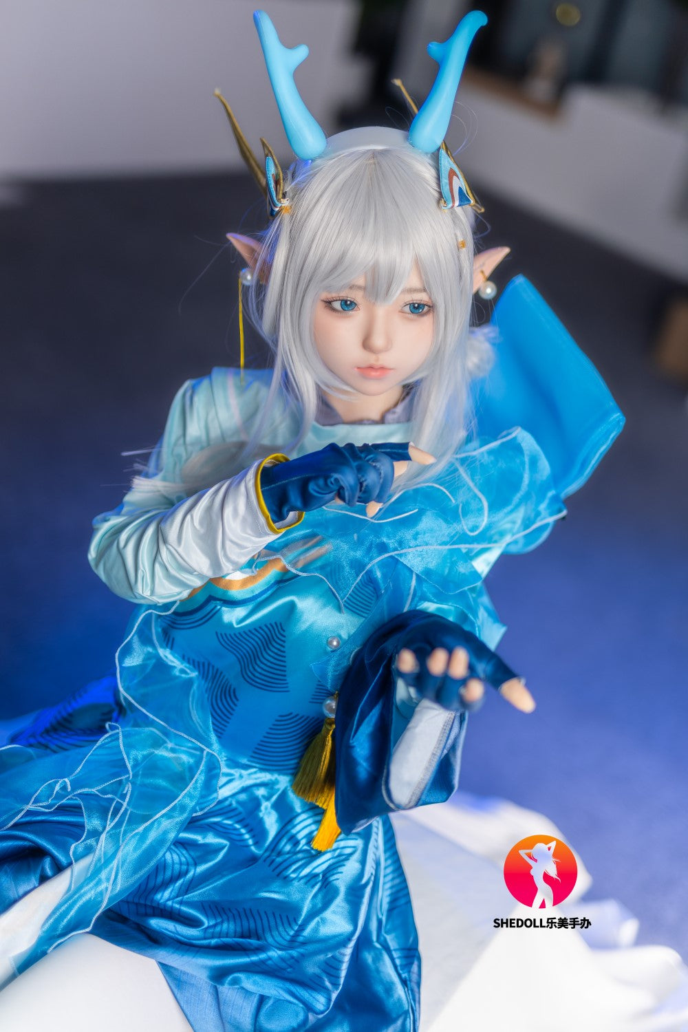 Aileen Sex Doll (SHEDOLL 148 cm D-Cup #SH087 2.0 silikonas)