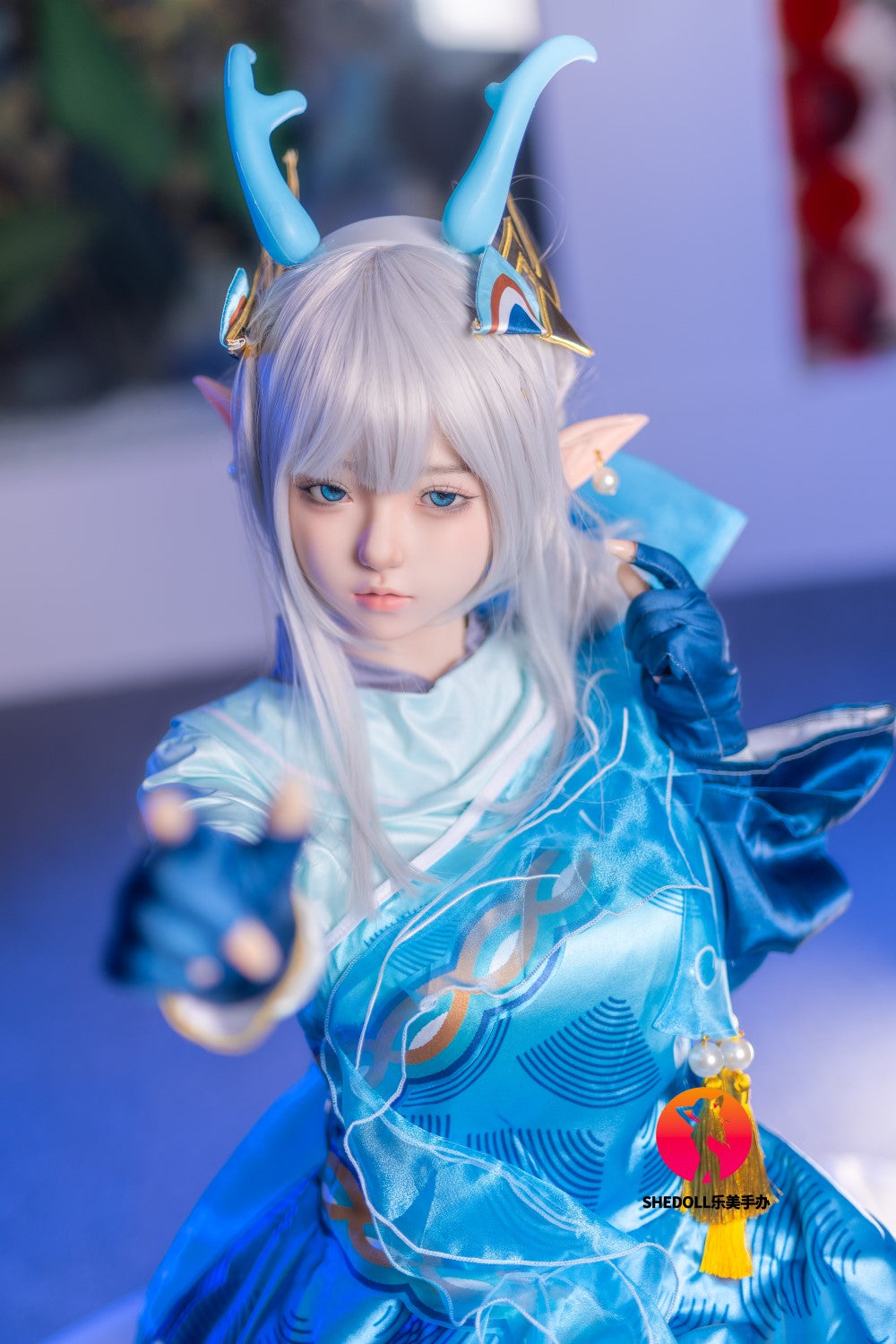 Aileen Sex Doll (SHEDOLL 148 cm D-Cup #SH087 2.0 silikonas)