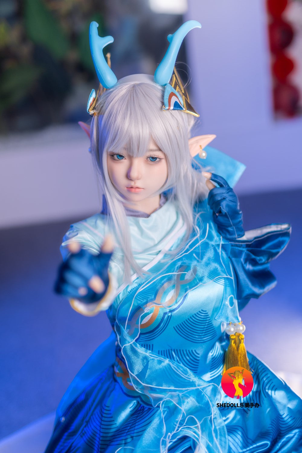 Aileen Sex Doll (SHEDOLL 148 cm D-Cup #SH087 2.0 silikonas)
