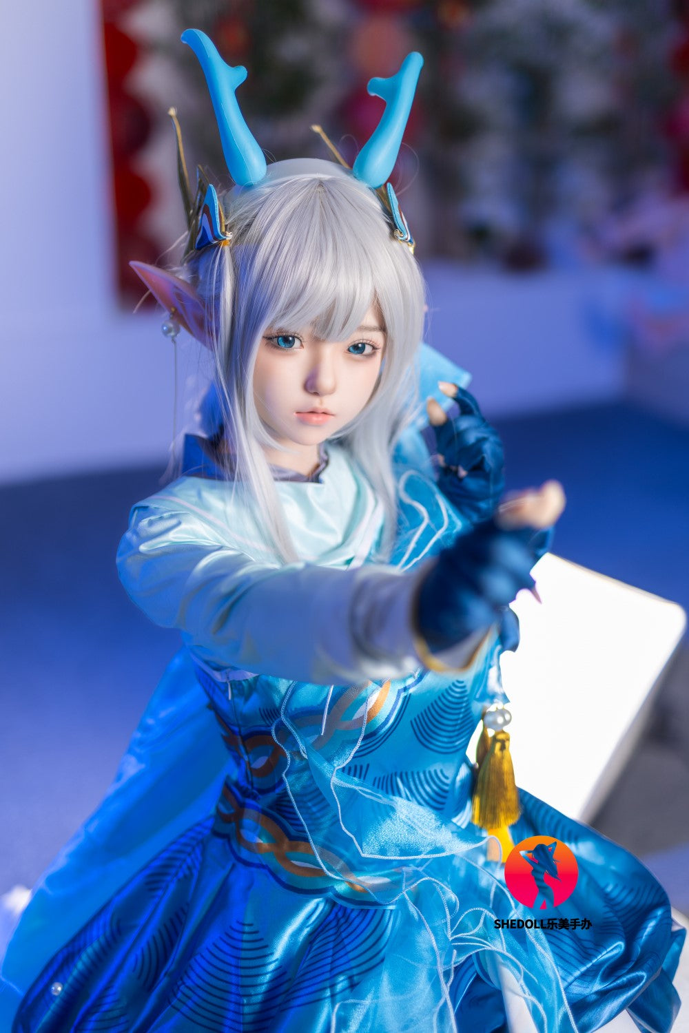 Aileen Sex Doll (SHEDOLL 148 cm D-Cup #SH087 2.0 silikonas)