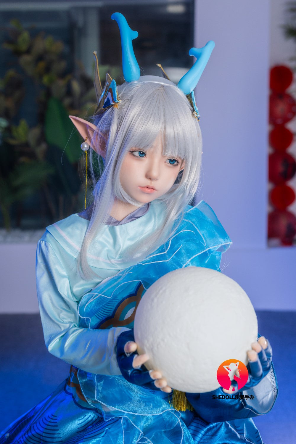 Aileen Sex Doll (SHEDOLL 148 cm D-Cup #SH087 2.0 silikonas)