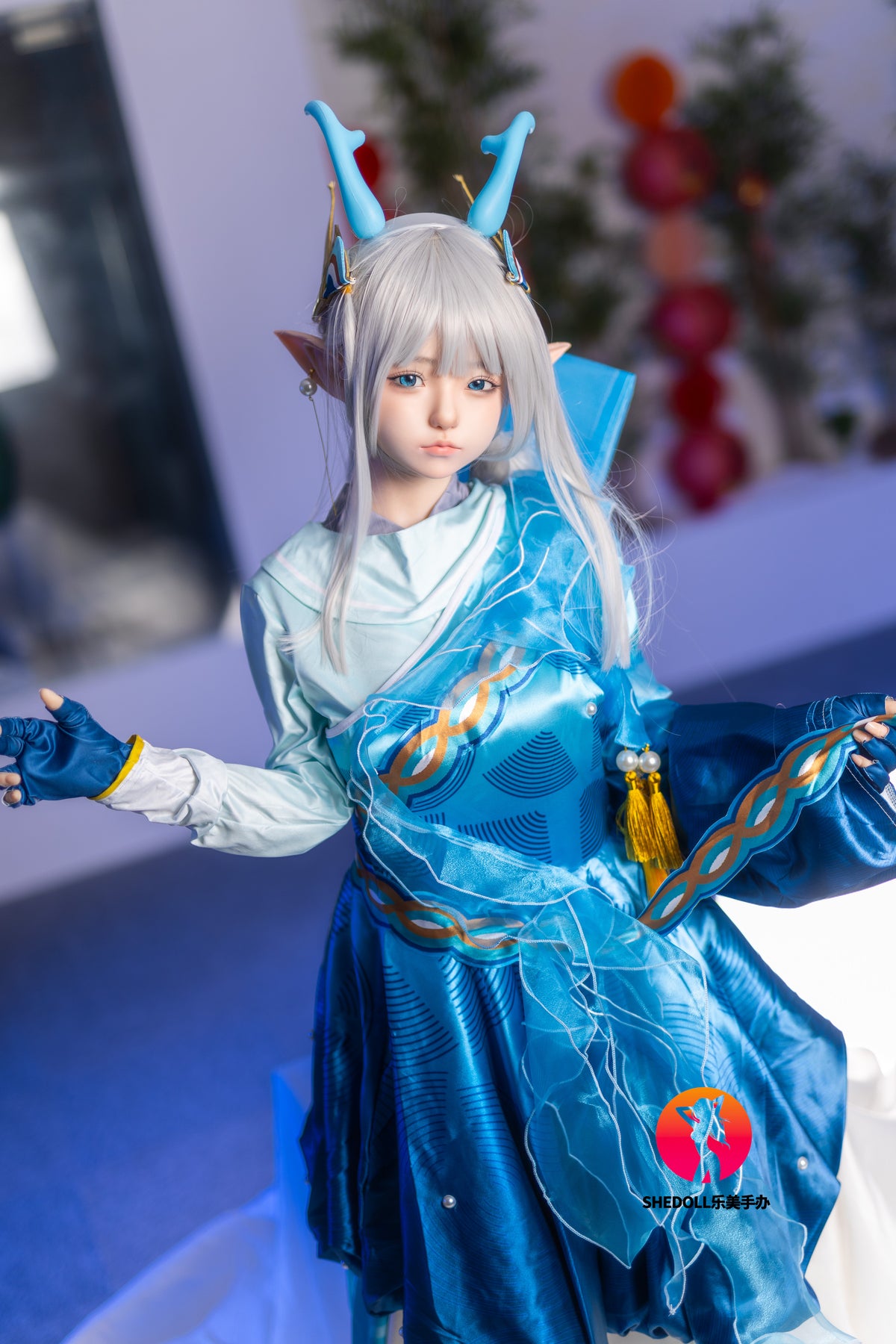 Aileen Sex Doll (SHEDOLL 148 cm D-Cup #SH087 2.0 silikonas)