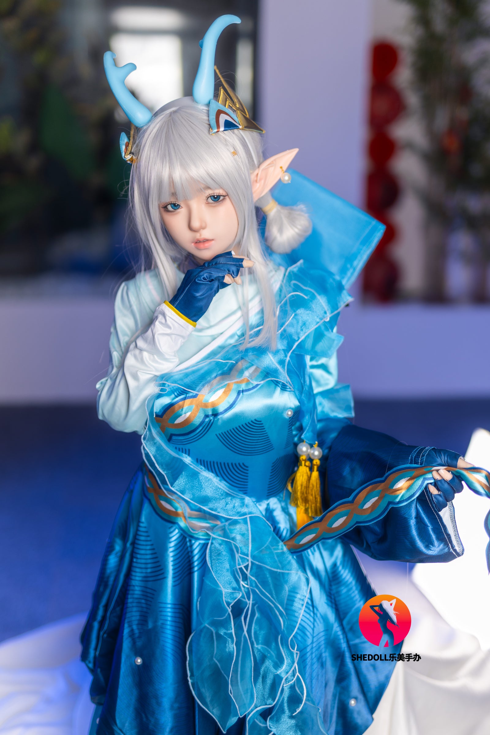 Aileen Sex Doll (SHEDOLL 148 cm D-Cup #SH087 2.0 silikonas)