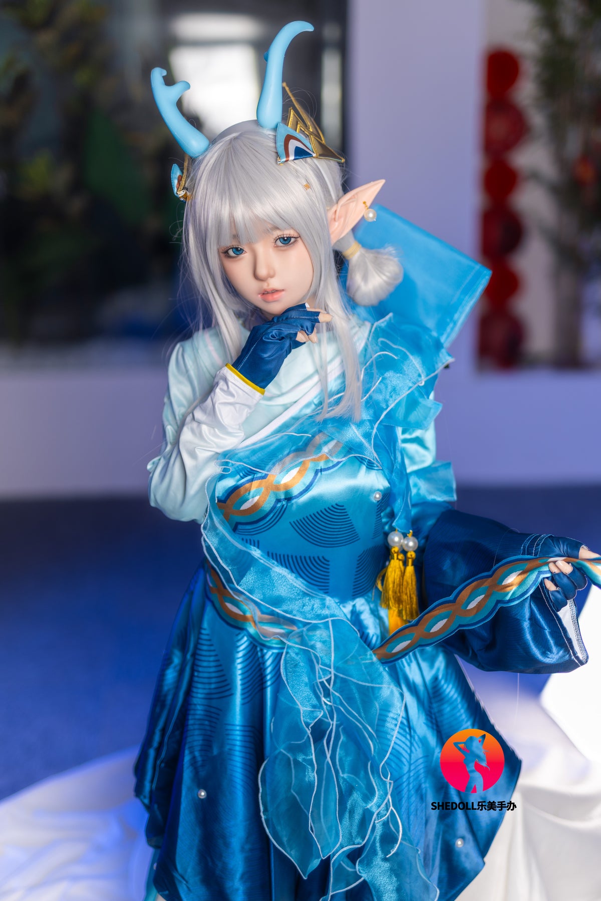 Aileen Sex Doll (SHEDOLL 148 cm D-Cup #SH087 2.0 silikonas)