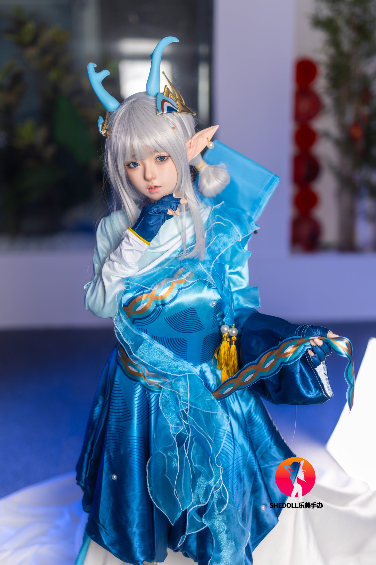 Aileen Sex Doll (SHEDOLL 148 cm D-Cup #SH087 2.0 silikonas)