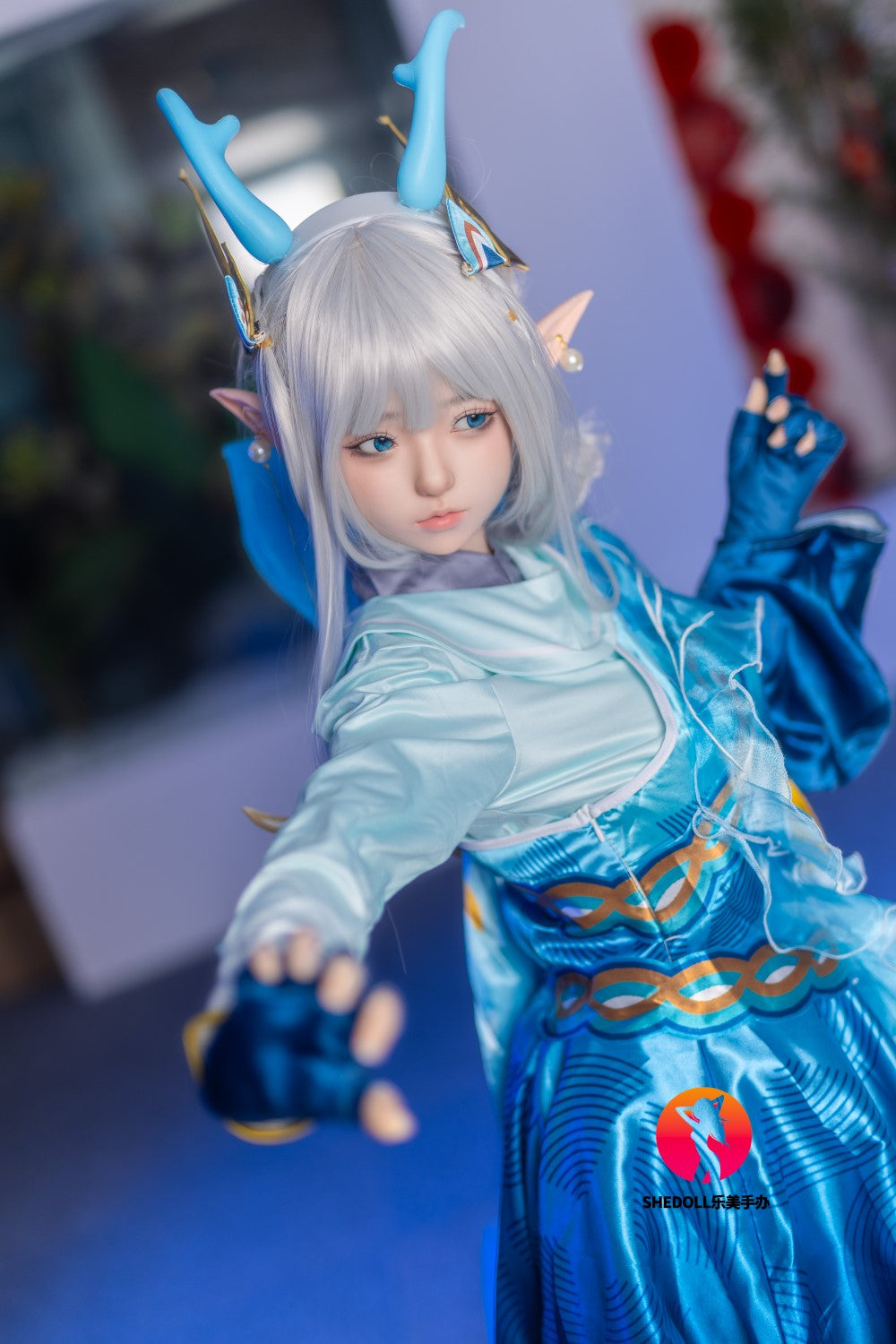 Aileen Sex Doll (SHEDOLL 148 cm D-Cup #SH087 2.0 silikonas)