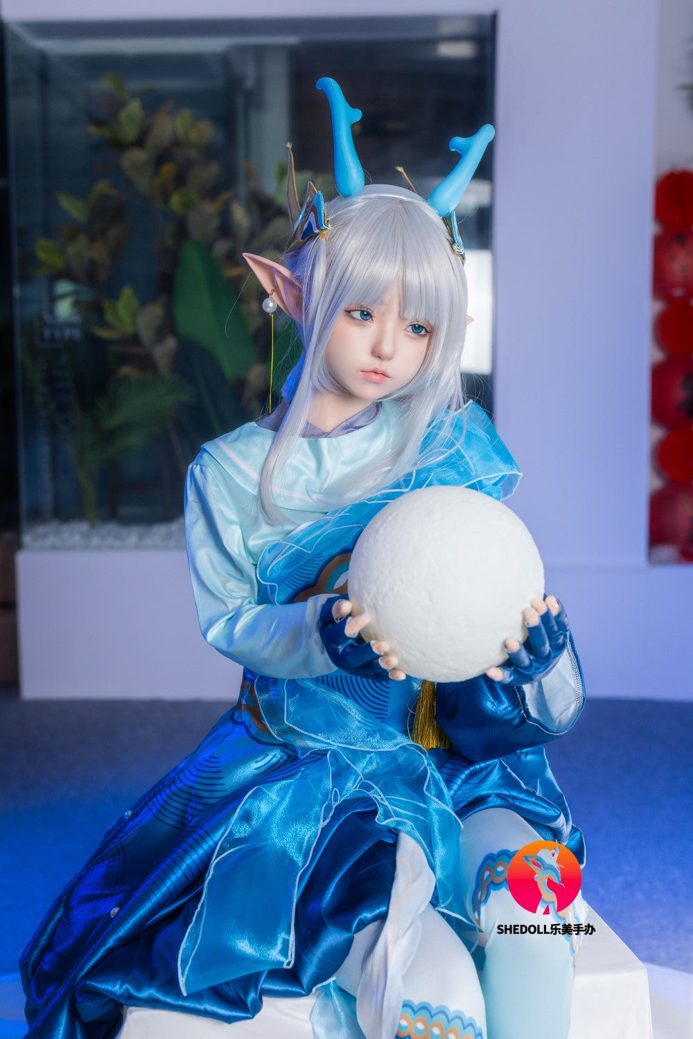 Aileen Sex Doll (SHEDOLL 148 cm D-Cup #SH087 2.0 silikonas)