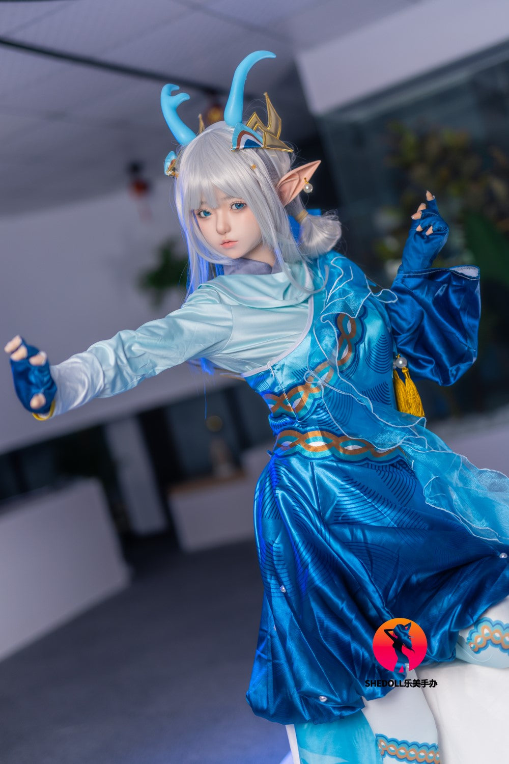 Aileen Sex Doll (SHEDOLL 148 cm D-Cup #SH087 2.0 silikonas)