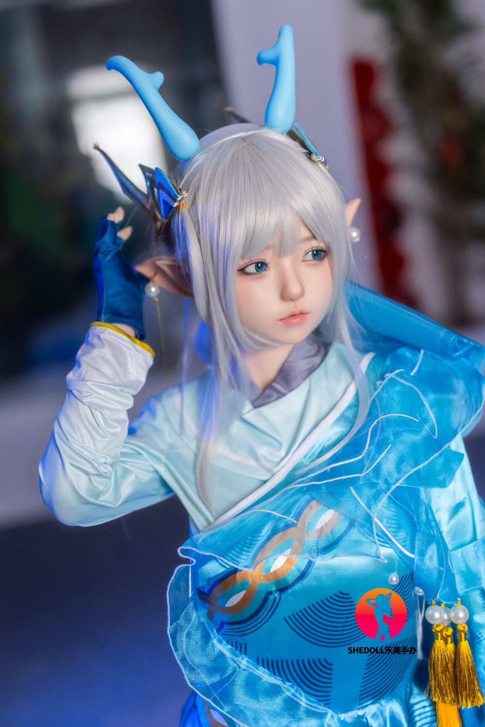 Aileen Sex Doll (SHEDOLL 148 cm D-Cup #SH087 2.0 silikonas)