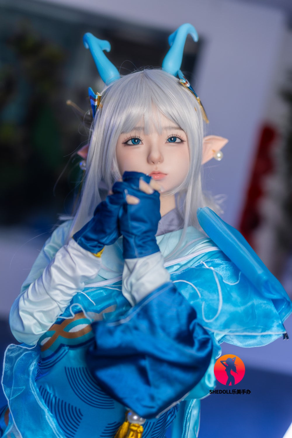 Aileen Sex Doll (SHEDOLL 148 cm D-Cup #SH087 2.0 silikonas)