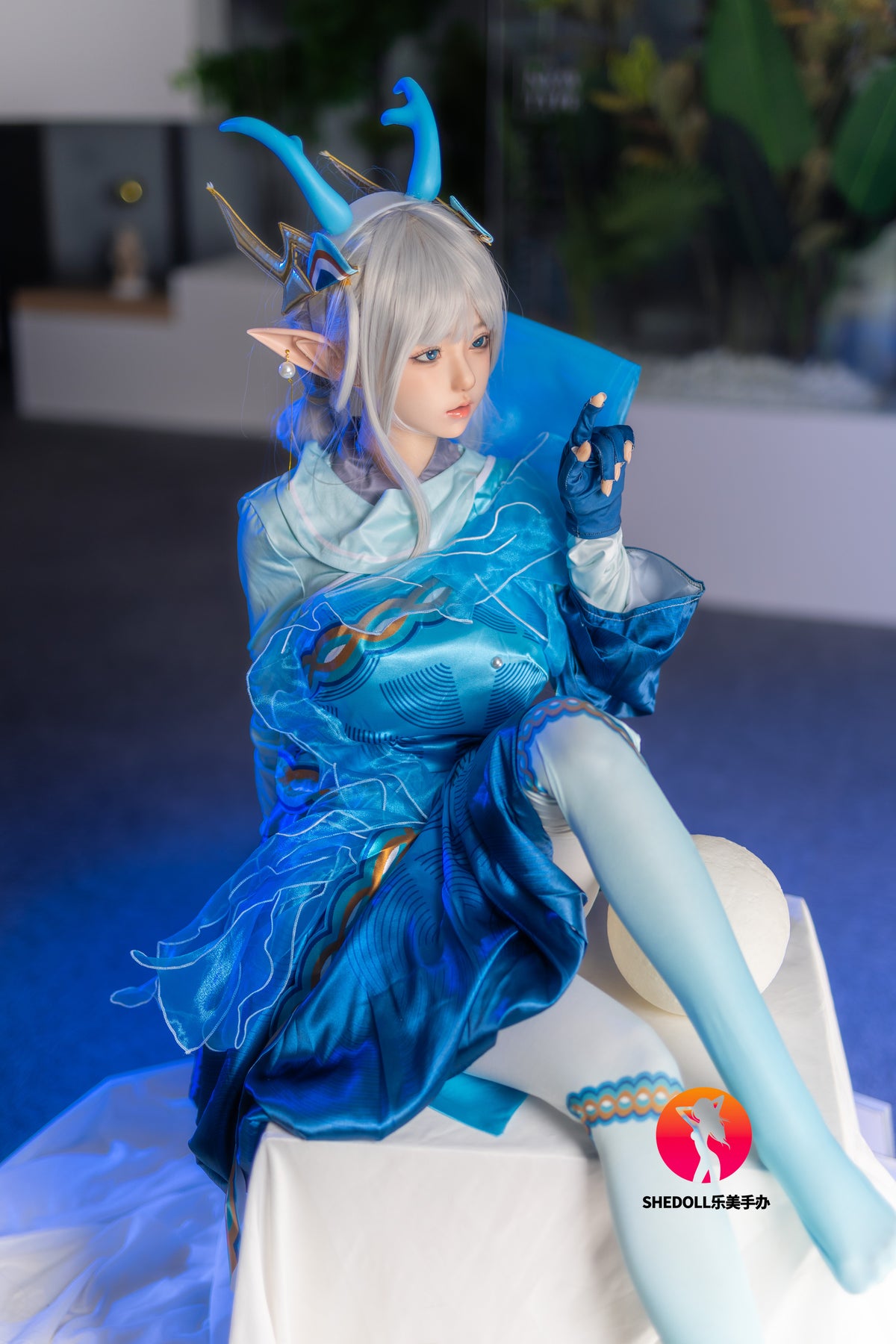 Aileen Sex Doll (SHEDOLL 148 cm D-Cup #SH087 2.0 silikonas)