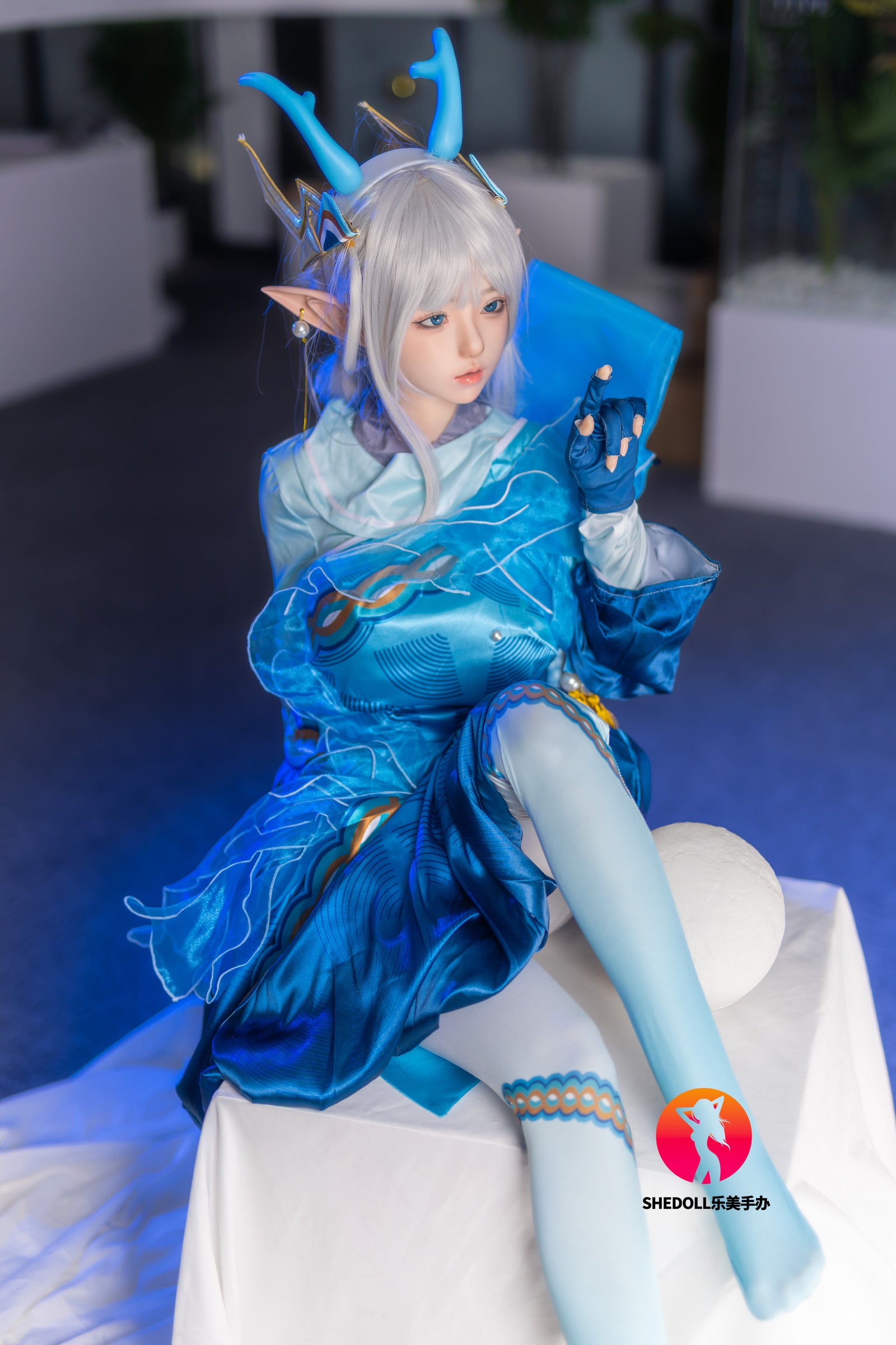 Aileen Sex Doll (SHEDOLL 148 cm D-Cup #SH087 2.0 silikonas)