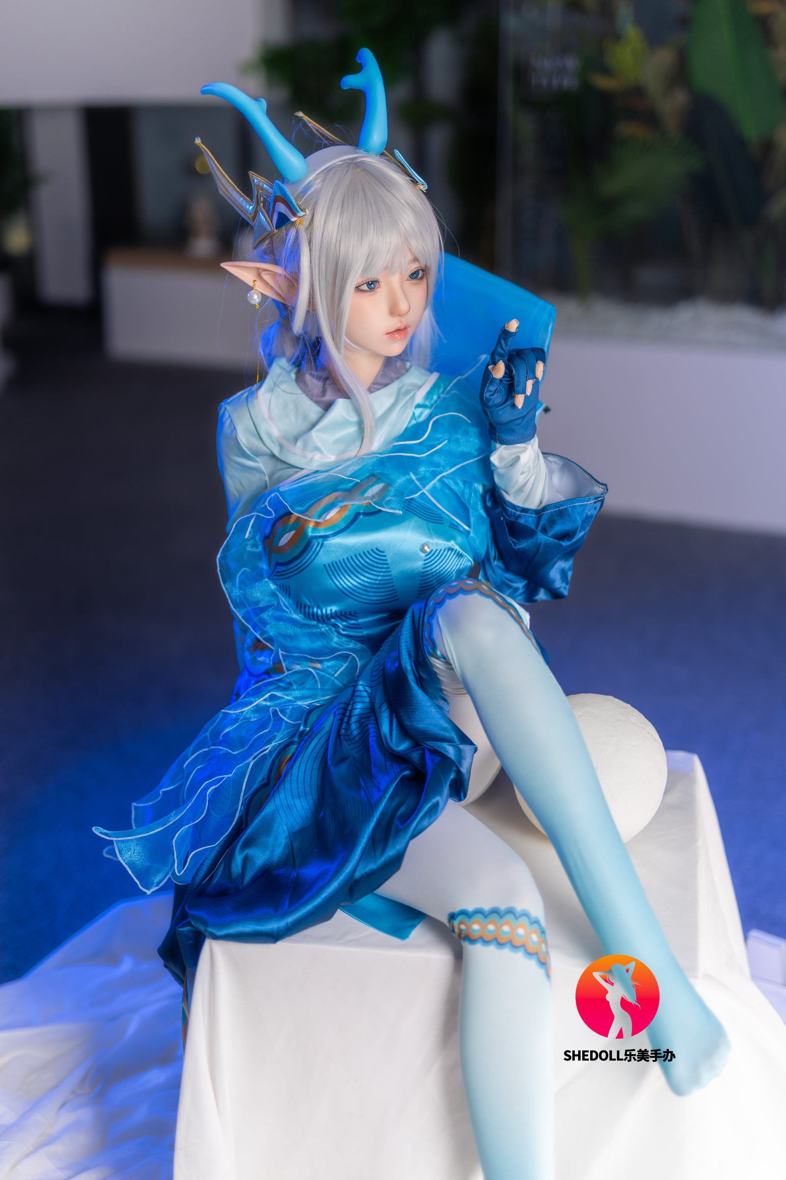 Aileen Sex Doll (SHEDOLL 148 cm D-Cup #SH087 2.0 silikonas)