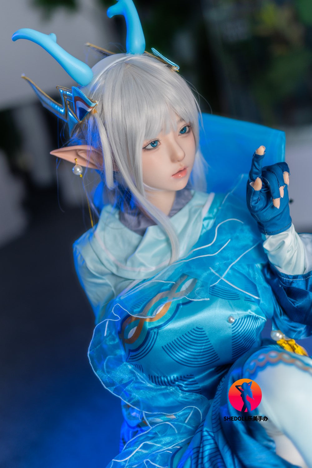 Aileen Sex Doll (SHEDOLL 148 cm D-Cup #SH087 2.0 silikonas)