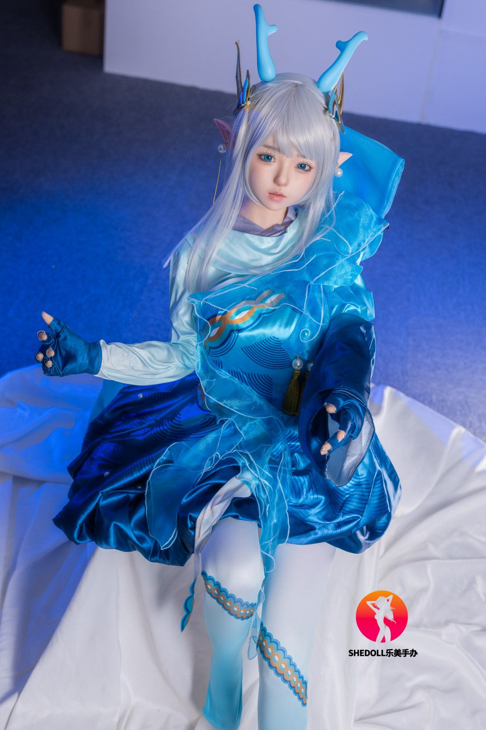 Aileen Sex Doll (SHEDOLL 148 cm D-Cup #SH087 2.0 silikonas)