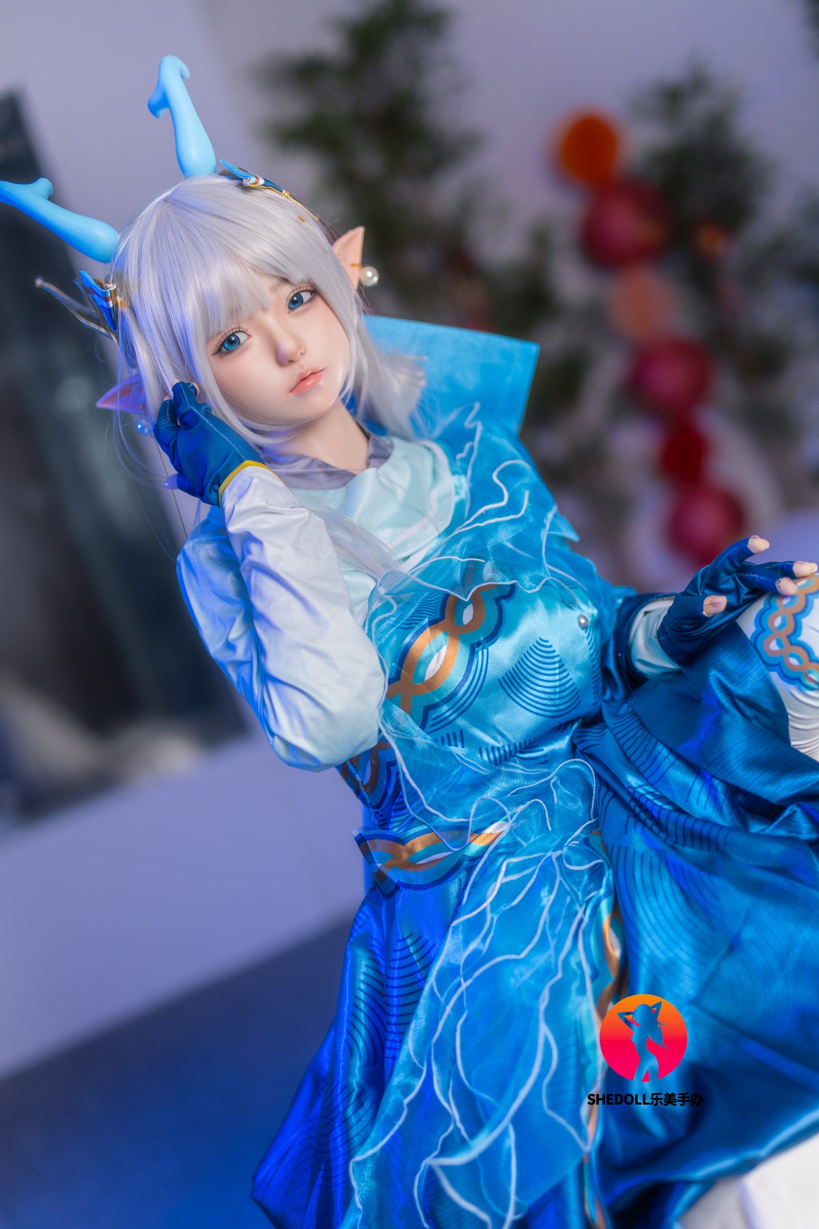 Aileen Sex Doll (SHEDOLL 148 cm D-Cup #SH087 2.0 silikonas)
